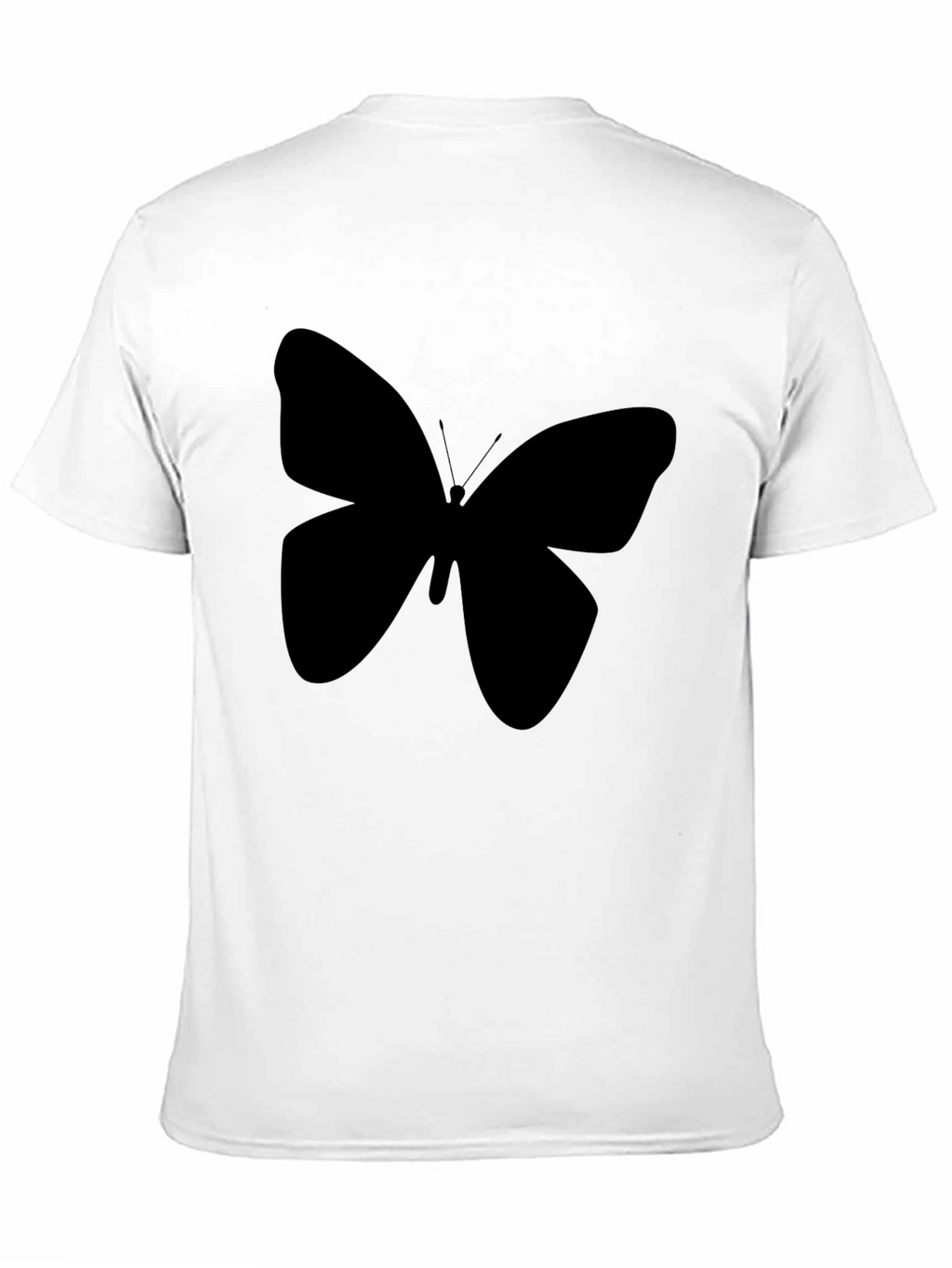Black Butterfly Graphic Tee - Stylish Unisex T-Shirt