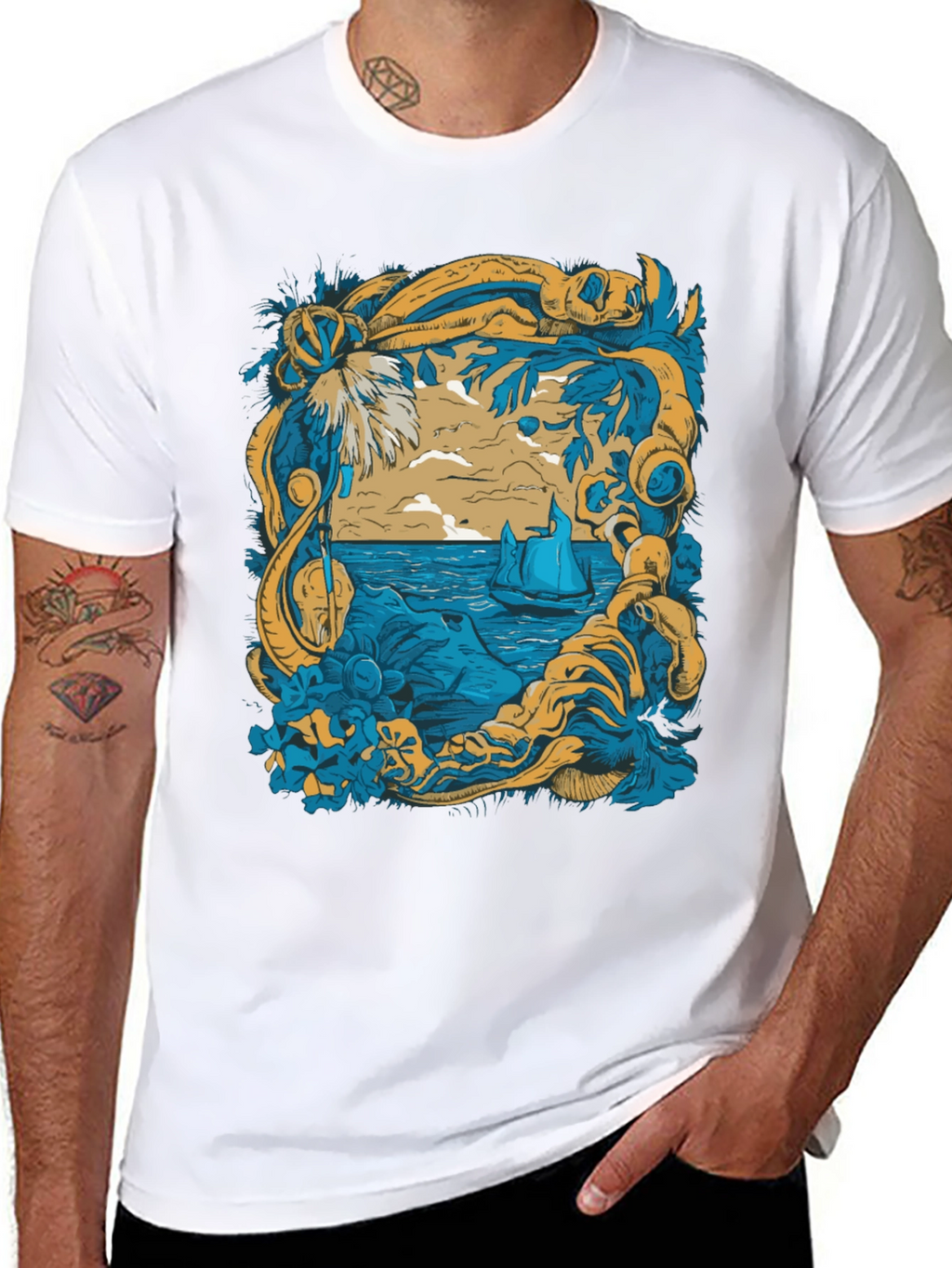 Ocean Adventure Graphic T-Shirt