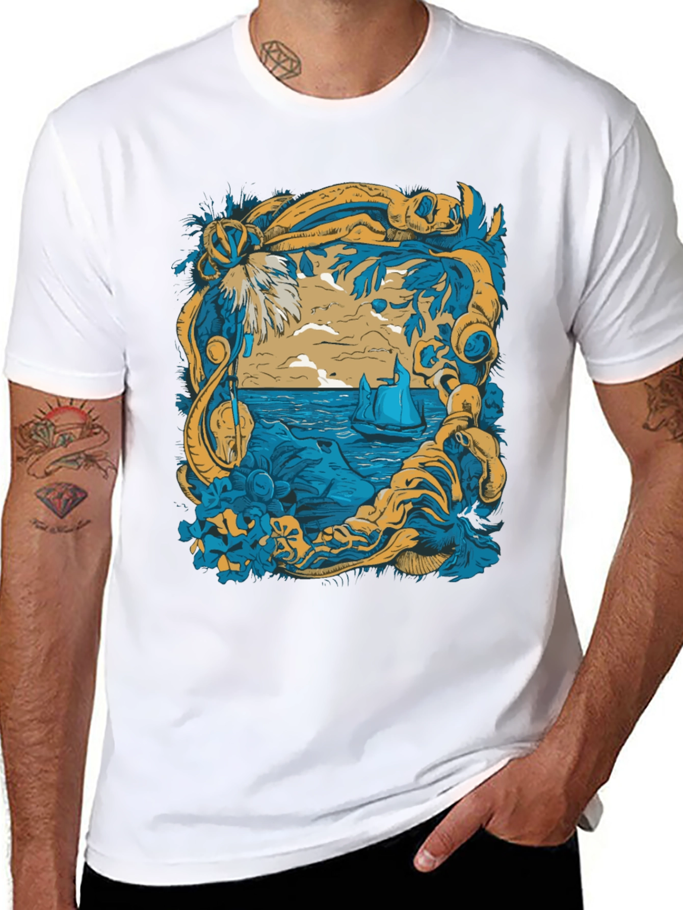 Ocean Adventure Graphic T-Shirt