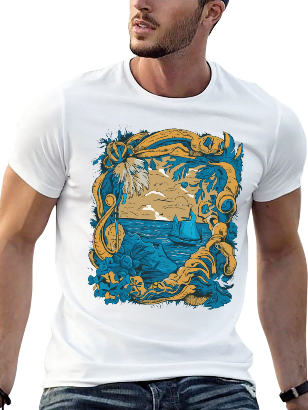 Ocean Adventure Graphic T-Shirt