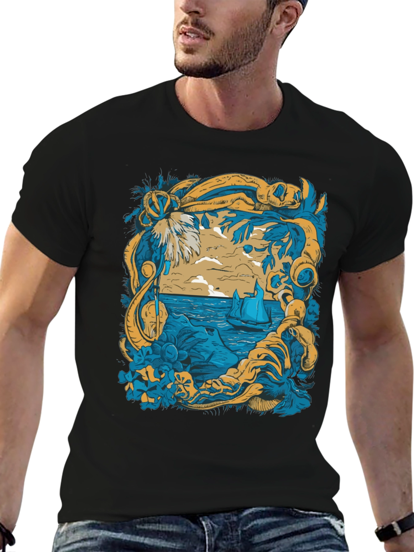 Ocean Adventure Graphic T-Shirt