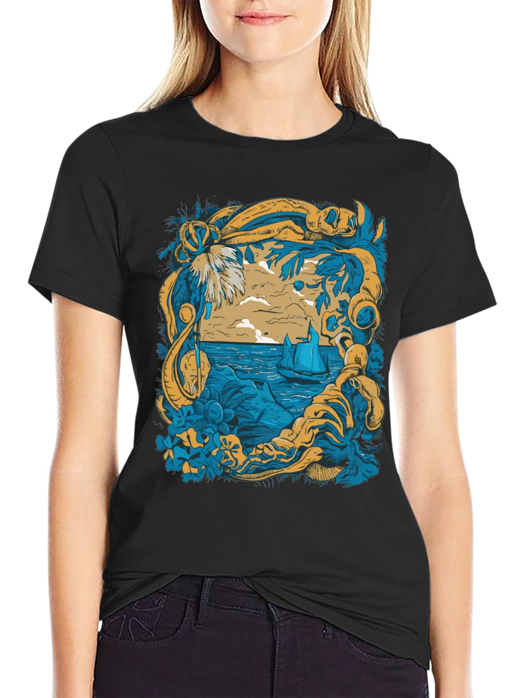 Ocean Adventure Graphic T-Shirt