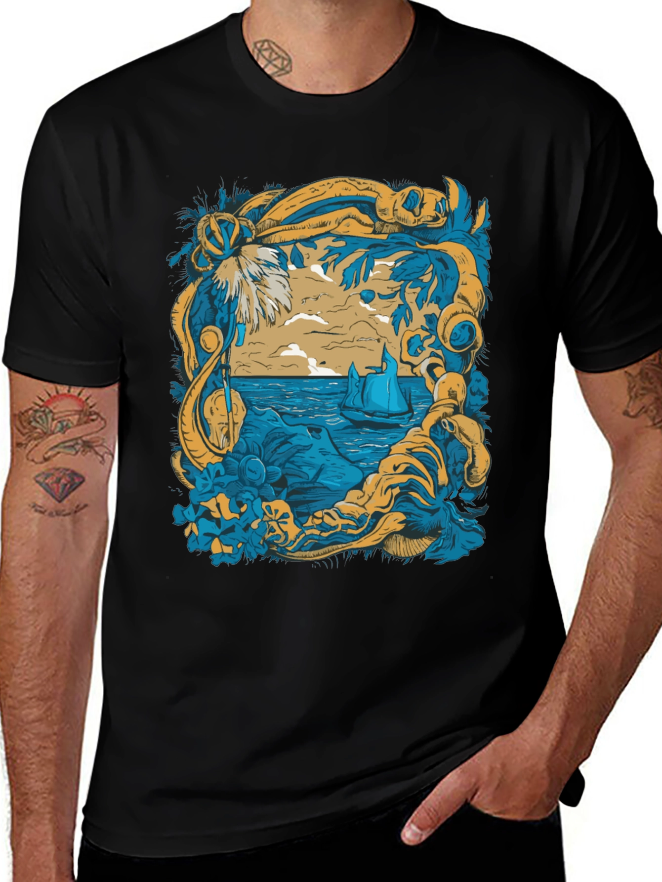 Ocean Adventure Graphic T-Shirt