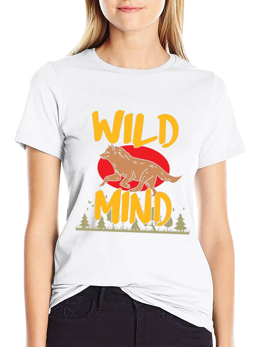 Wild Mind Wolf Graphic Tee
