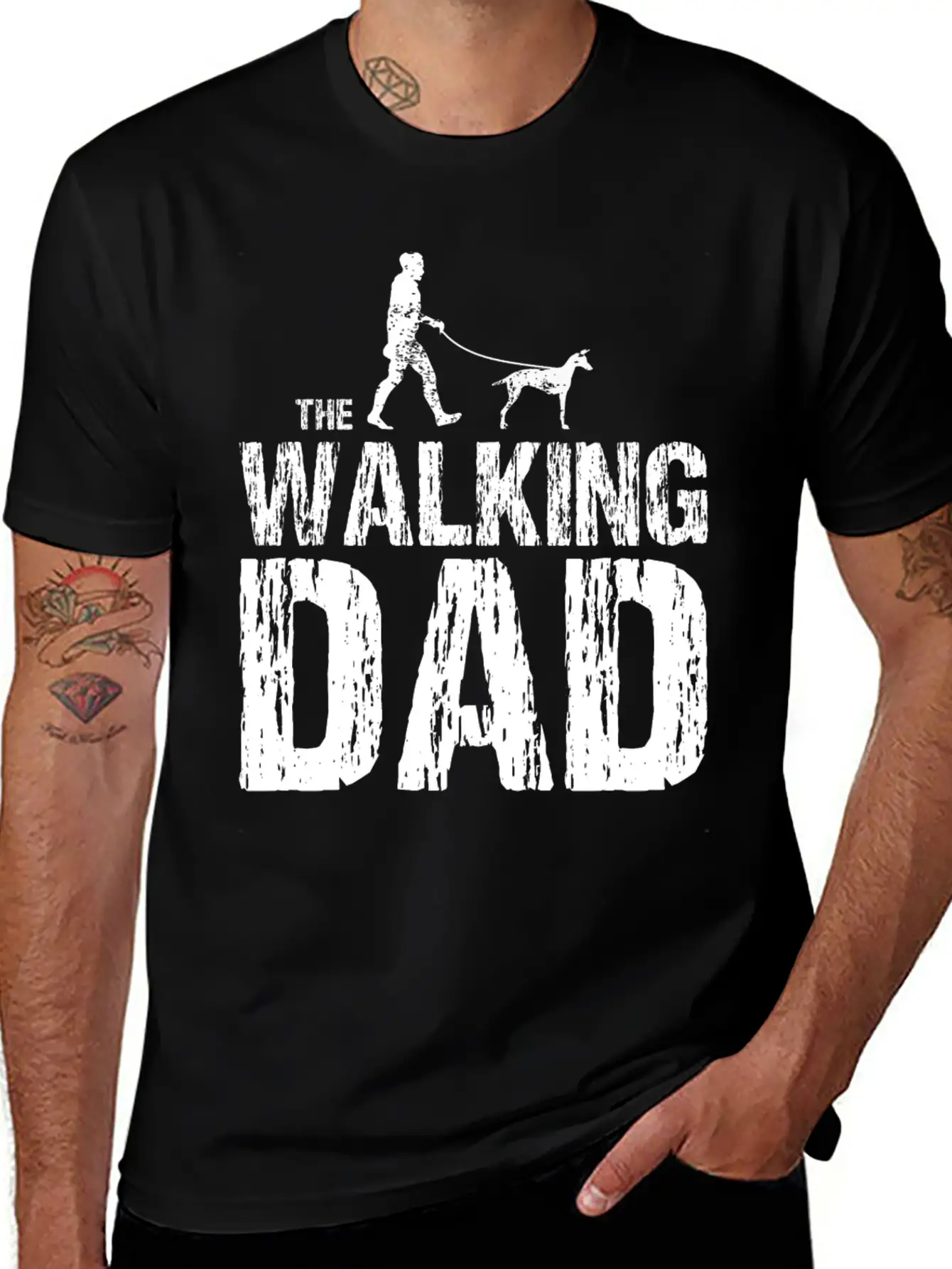 Podenco Canario The Walking Dad For Dog Owner Unisex Casual T-Shirt – Clean Design For Daily Comfort