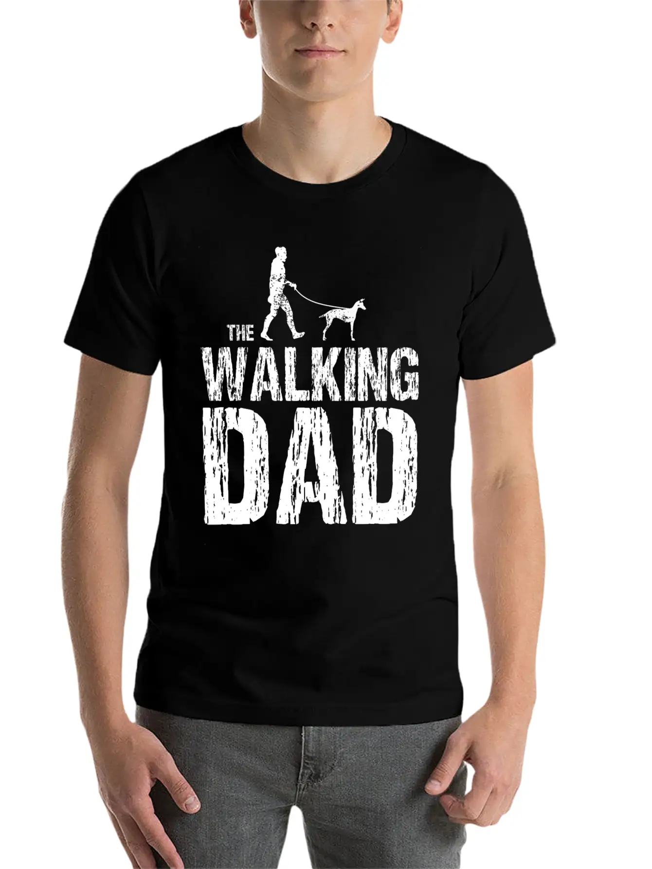 Podenco Canario The Walking Dad For Dog Owner Unisex Casual T-Shirt – Clean Design For Daily Comfort
