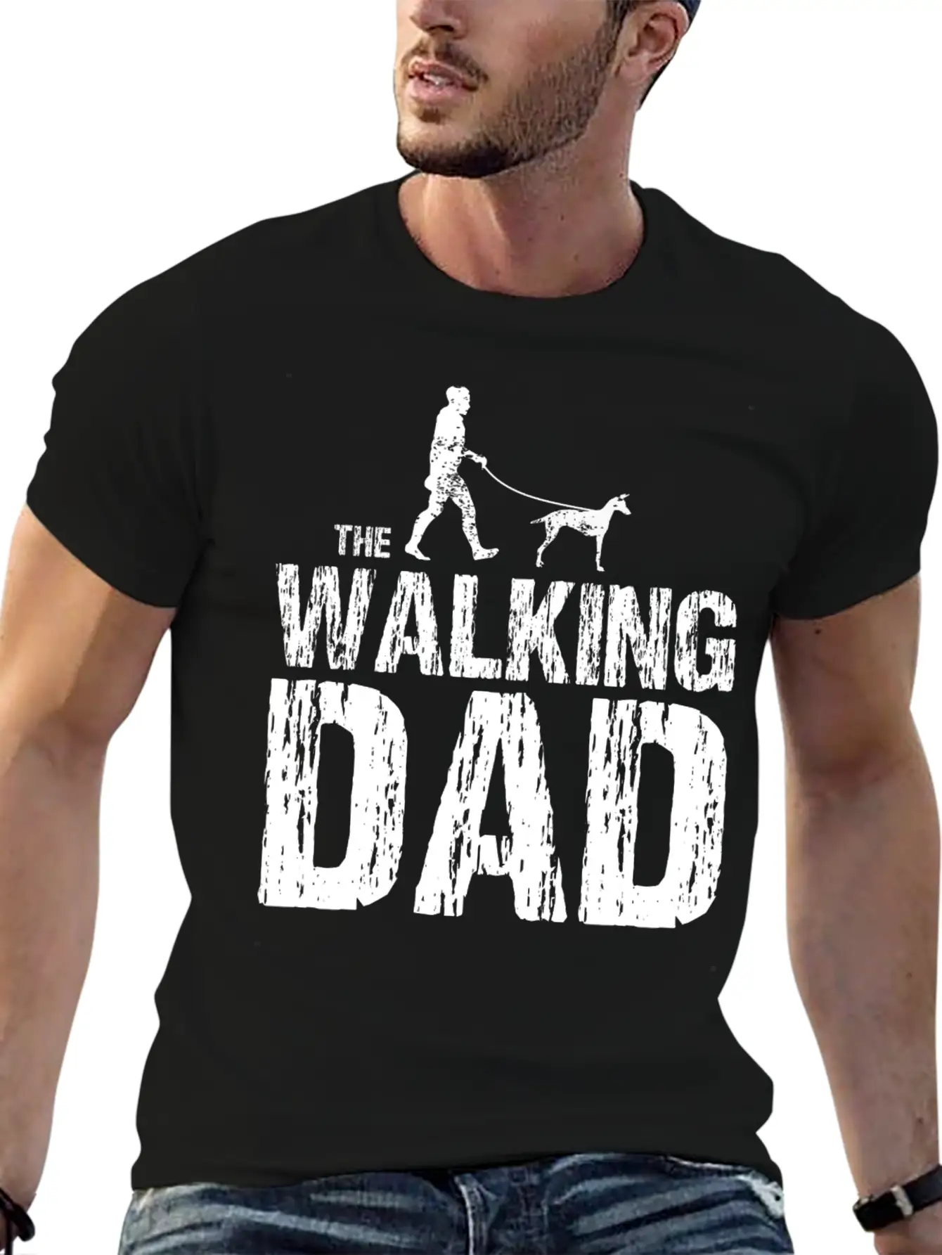 Podenco Canario The Walking Dad For Dog Owner Unisex Casual T-Shirt – Clean Design For Daily Comfort
