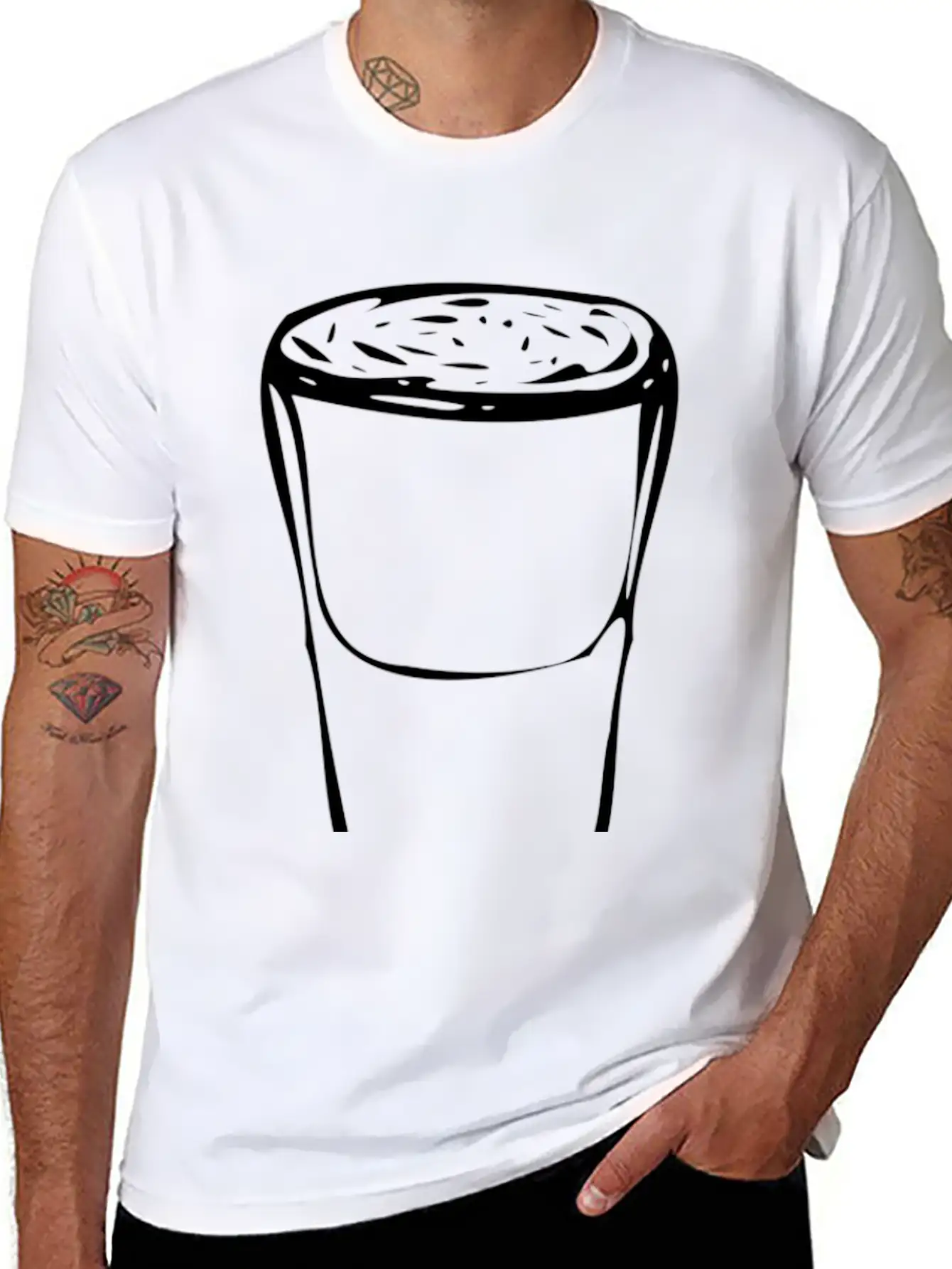 Point Of View3 Utopist Classic Fit Graphic Tee For Daily Comfort – Unisex Cotton Shirt