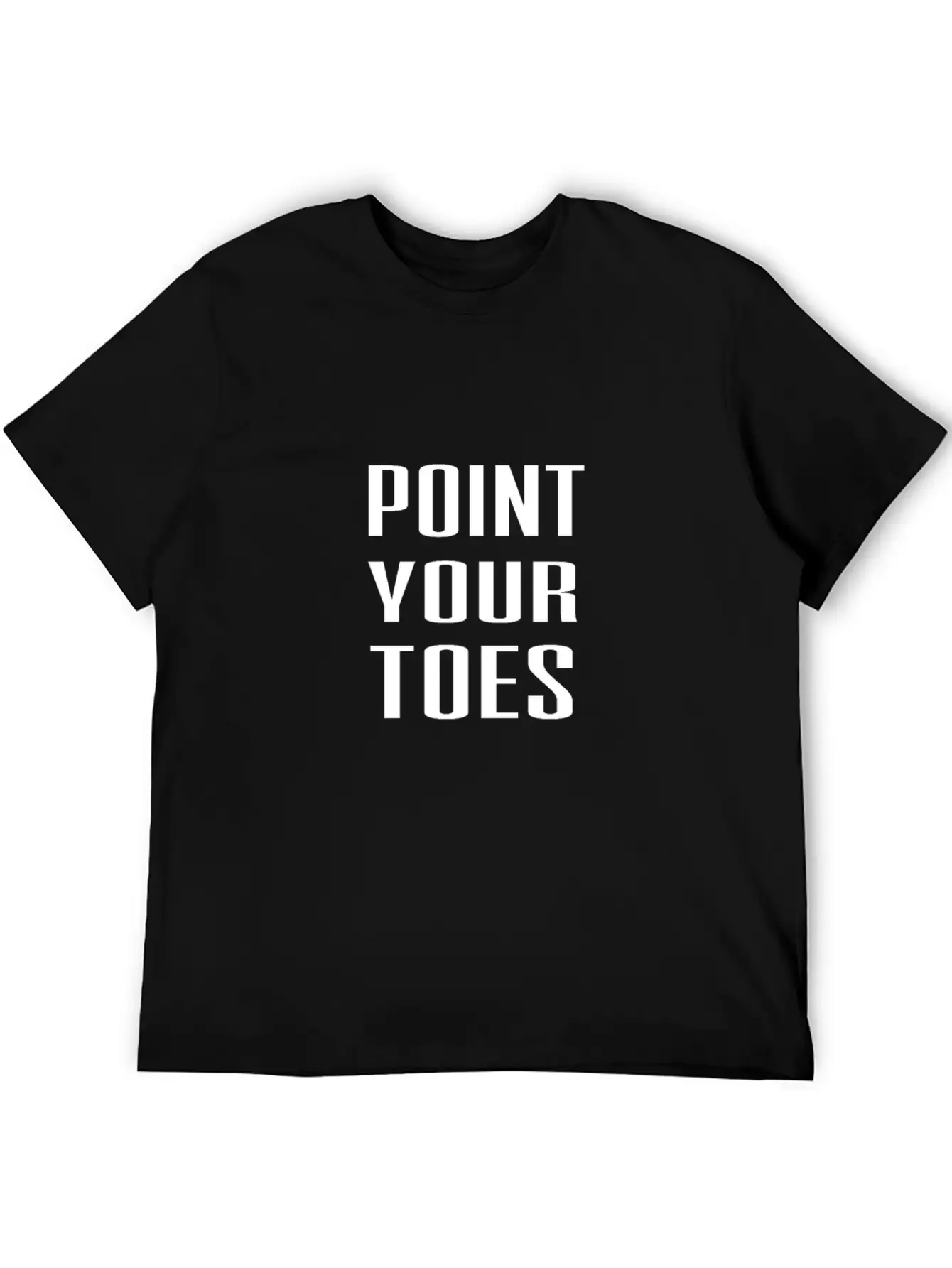 Point Your Toes T Shirt Unisex Short Sleeve Soft Cotton T-Shirt – Casual Everyday Wear