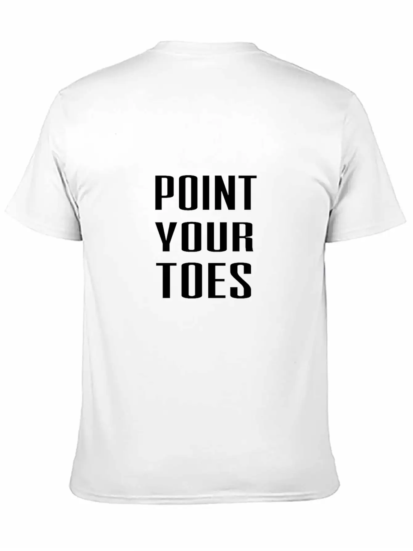 Point Your Toes T Shirt Unisex Short Sleeve Soft Cotton T-Shirt – Casual Everyday Wear