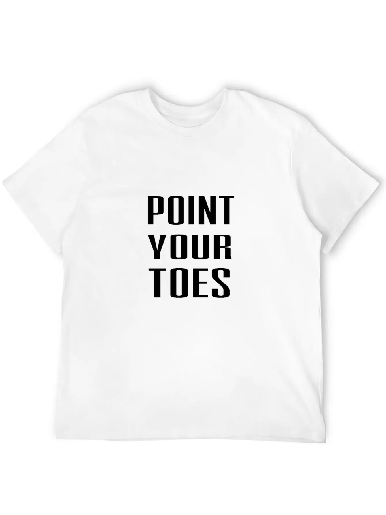 Point Your Toes T Shirt Unisex Short Sleeve Soft Cotton T-Shirt – Casual Everyday Wear