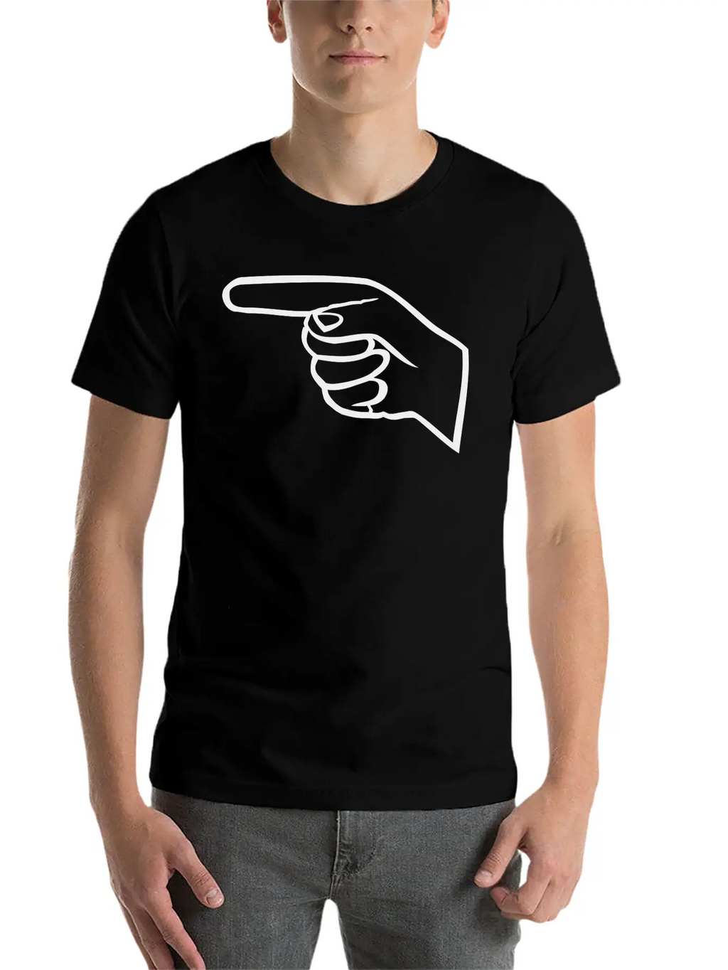 Pointer Unisex Casual T-Shirt – Clean Design For Daily Comfort