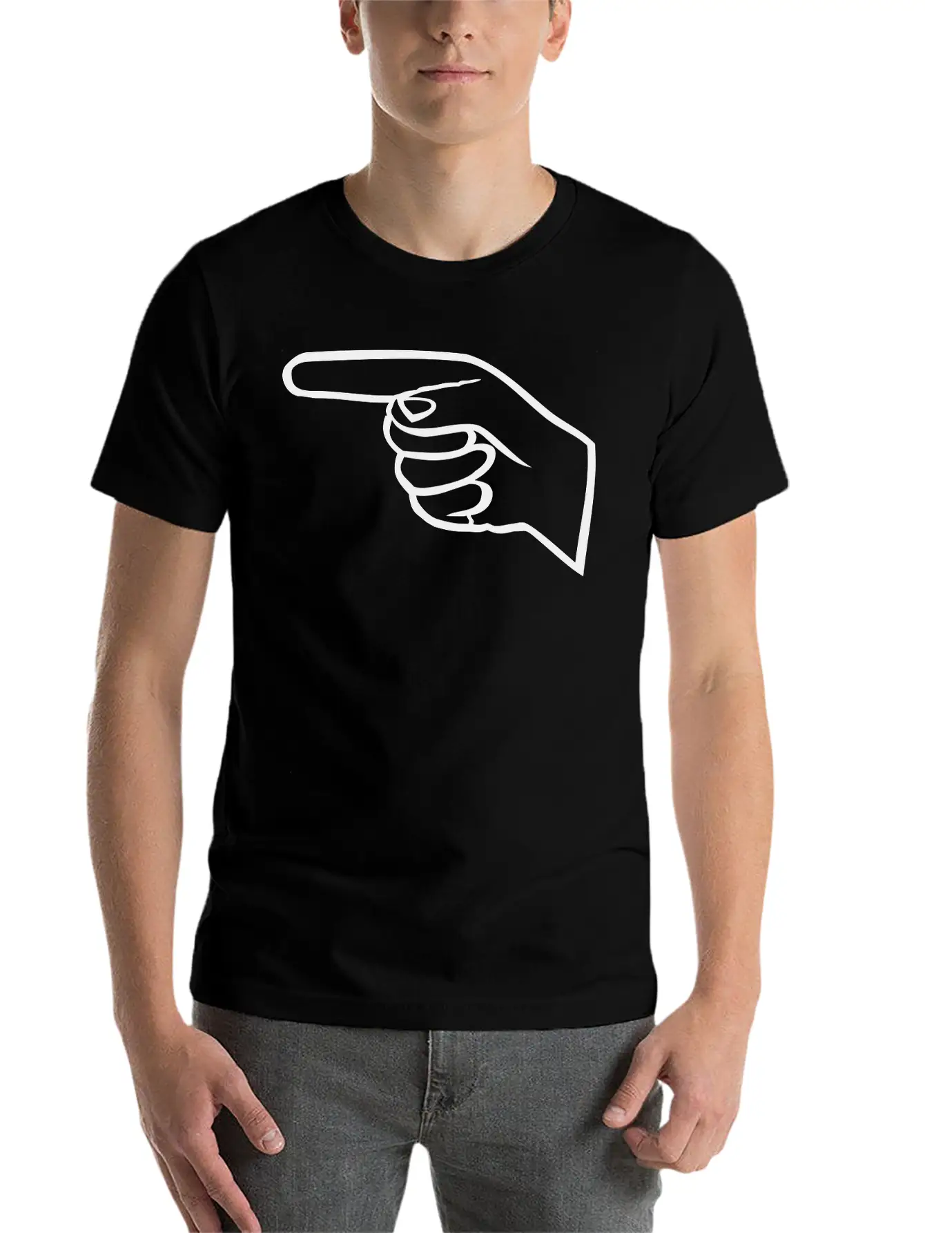 Pointer Unisex Casual T-Shirt – Clean Design For Daily Comfort