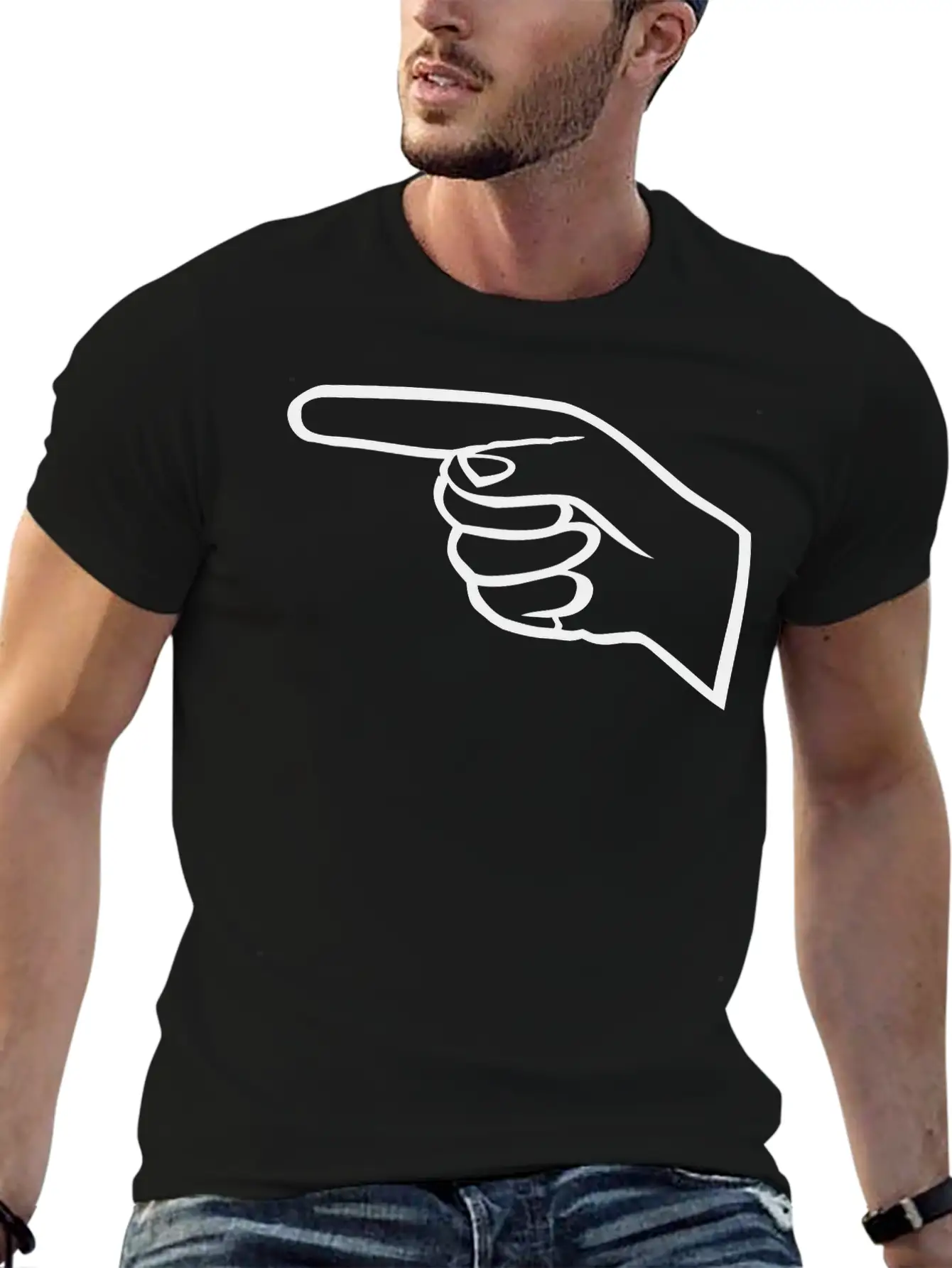 Pointer Unisex Casual T-Shirt – Clean Design For Daily Comfort