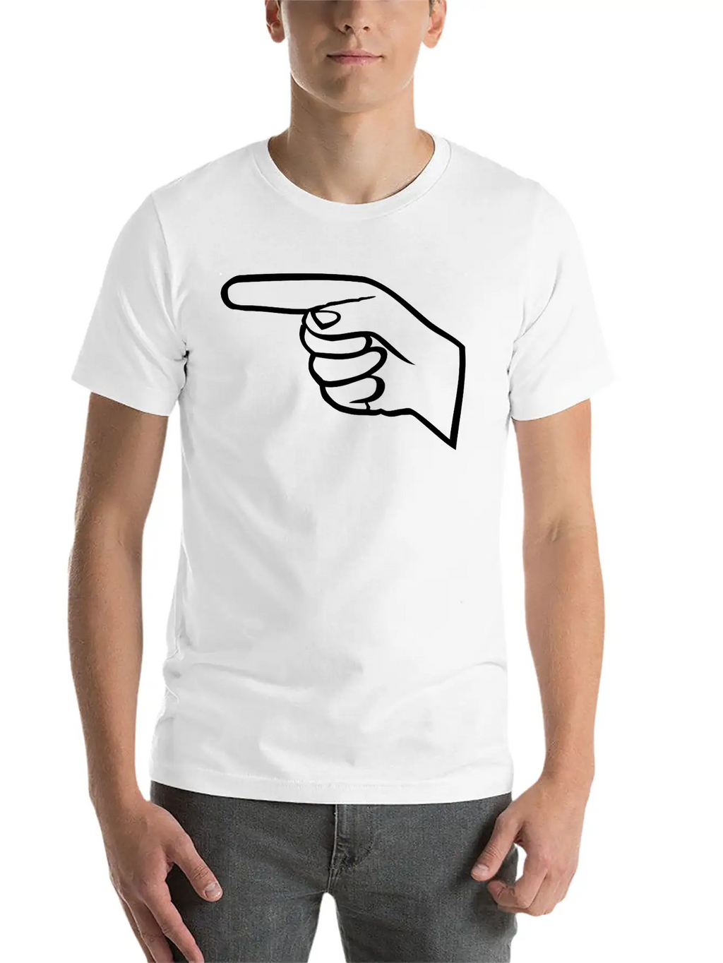 Pointer Unisex Casual T-Shirt – Clean Design For Daily Comfort
