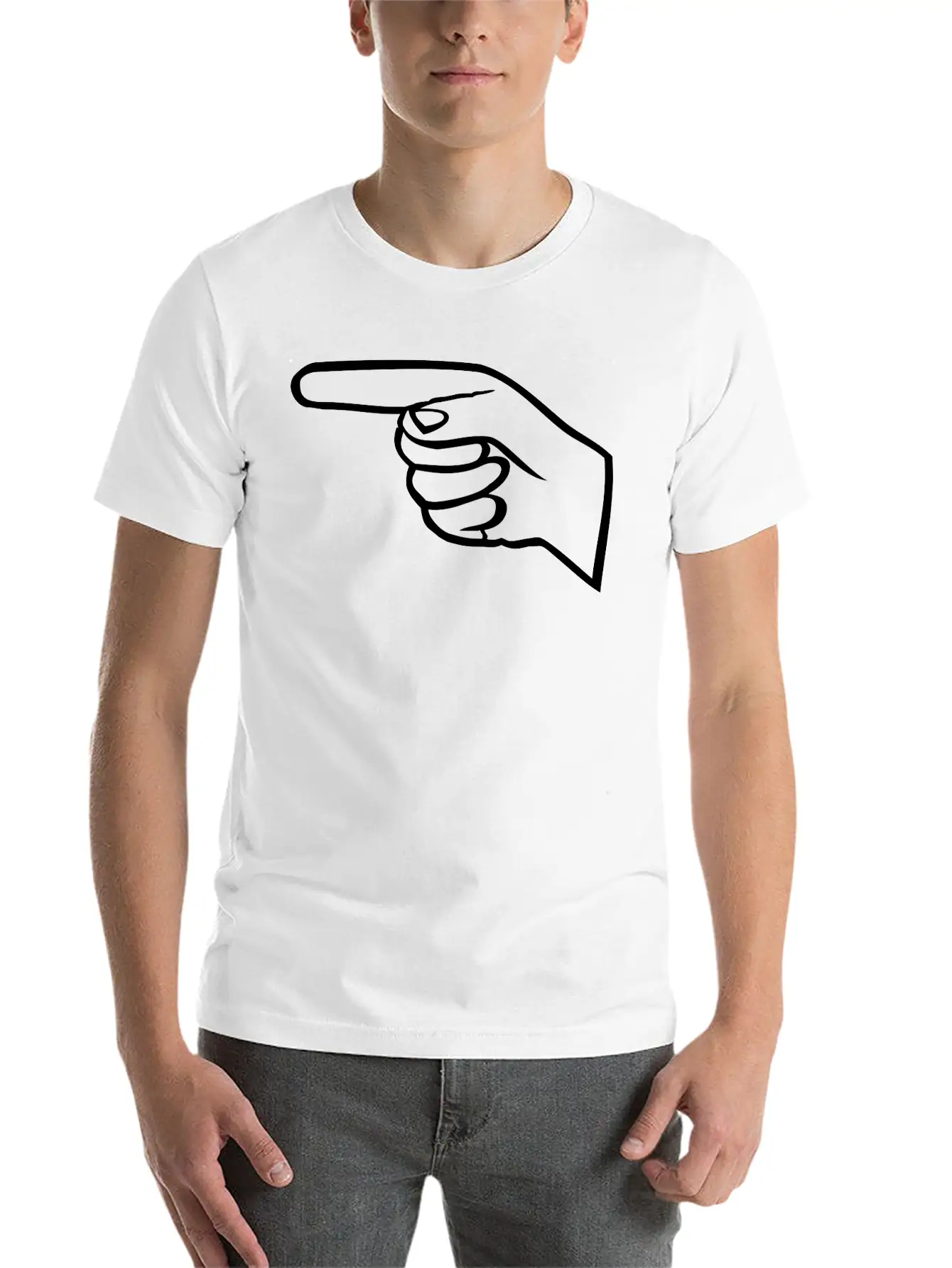 Pointer Unisex Casual T-Shirt – Clean Design For Daily Comfort