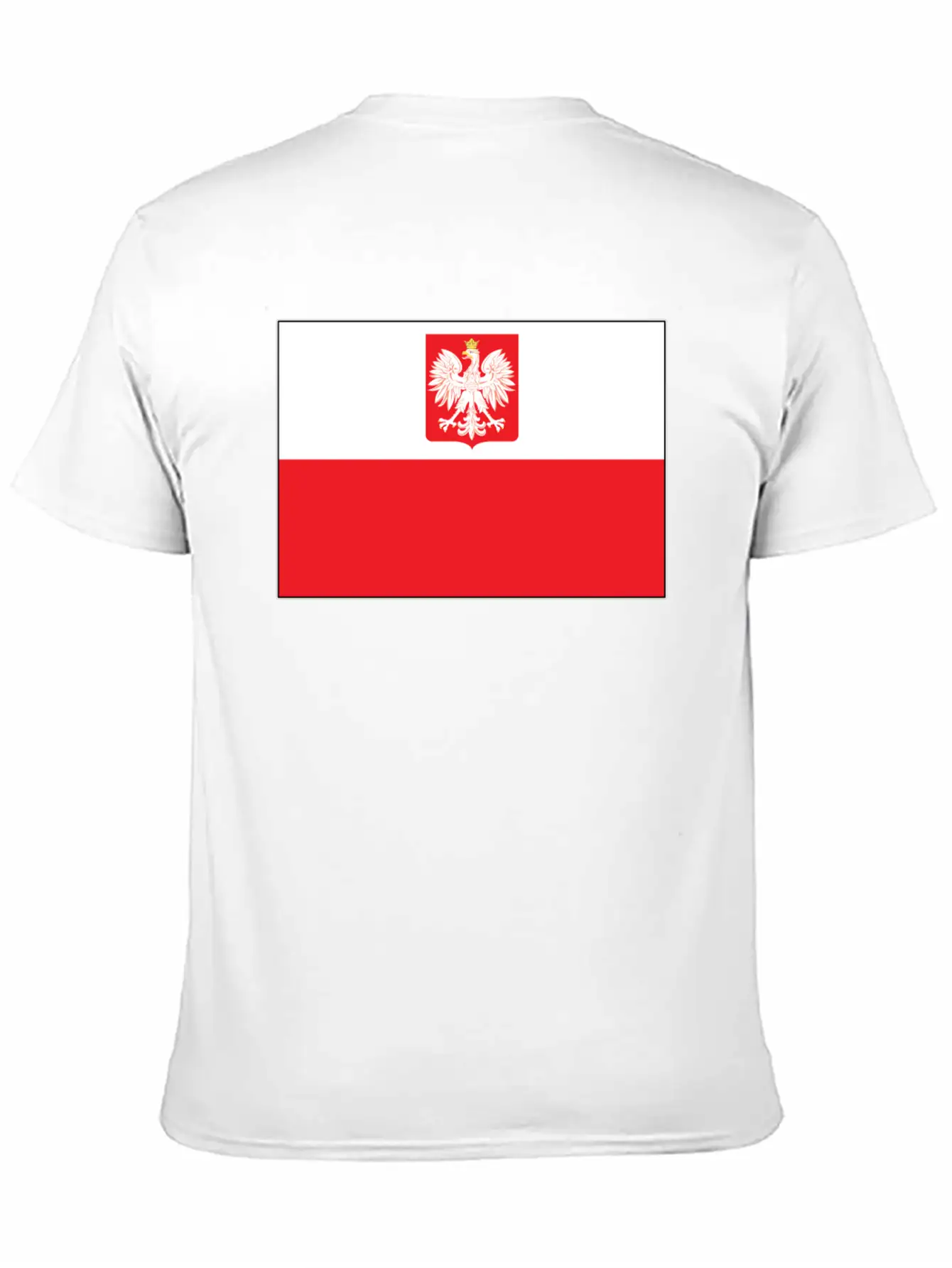 Polish Falcon Flag Unisex Casual T-Shirt – Clean Design For Daily Comfort