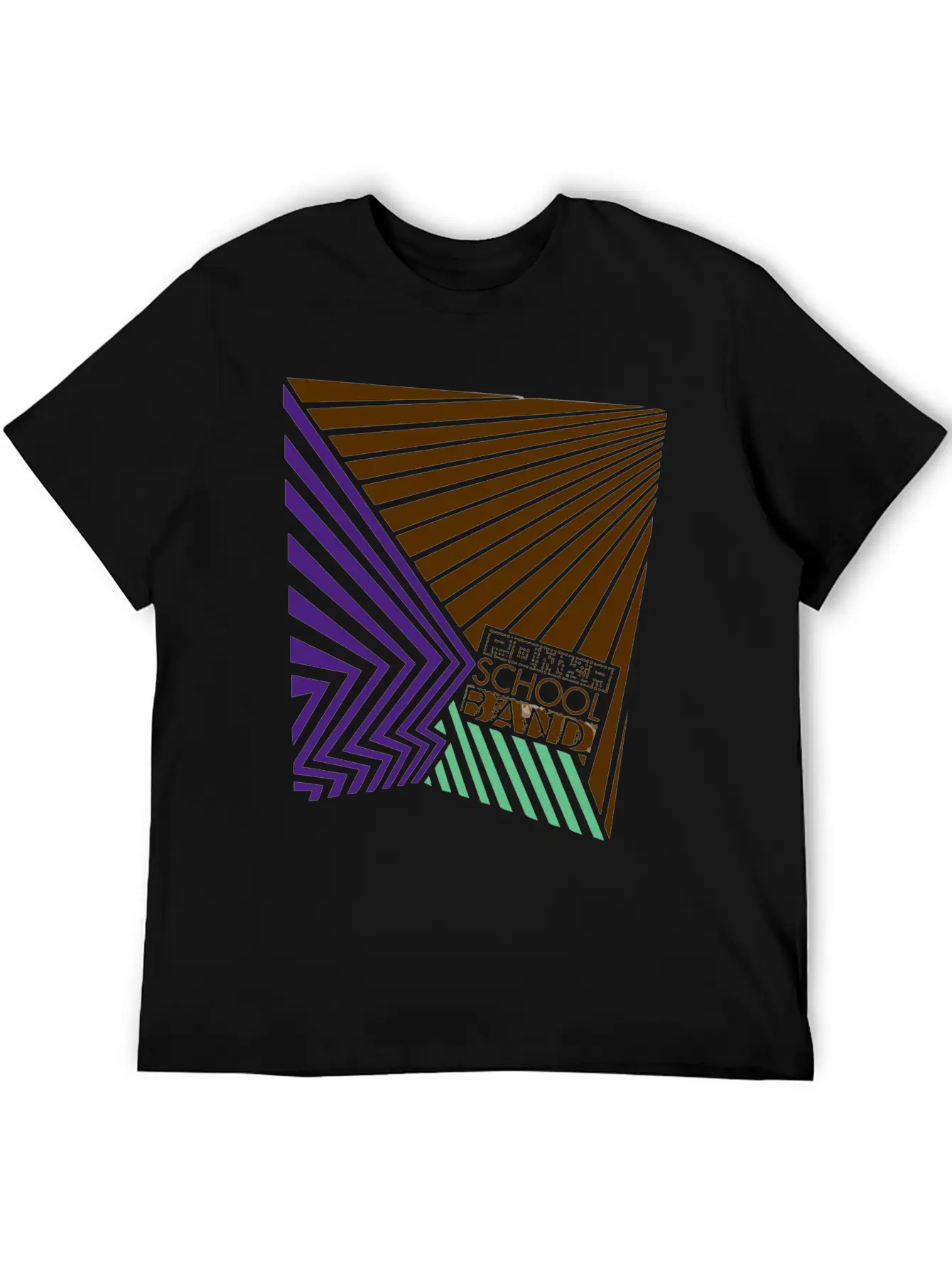 Ponka School Band Classic Fit Graphic Tee For Daily Comfort – Unisex Cotton Shirt