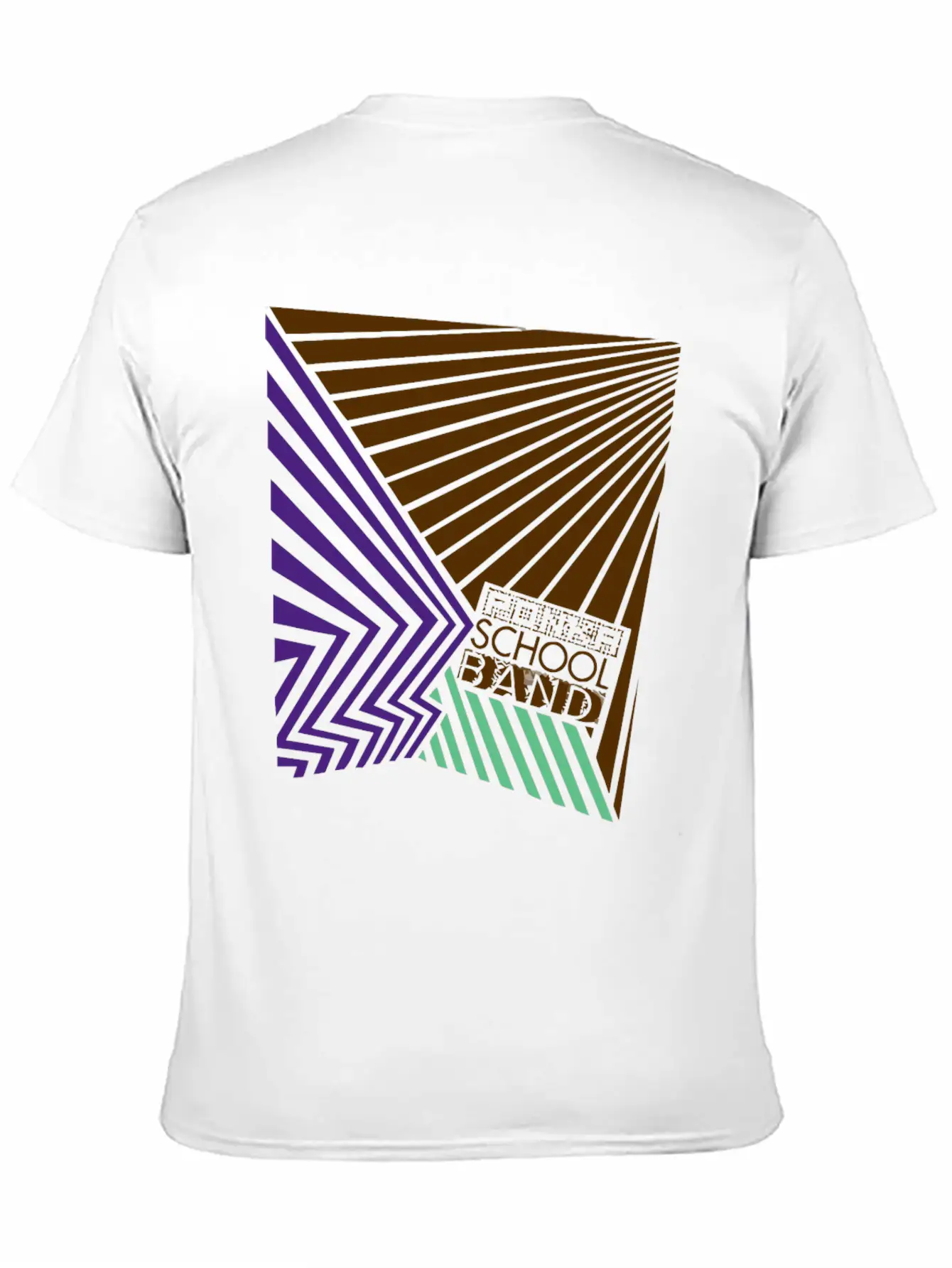 Ponka School Band Classic Fit Graphic Tee For Daily Comfort – Unisex Cotton Shirt