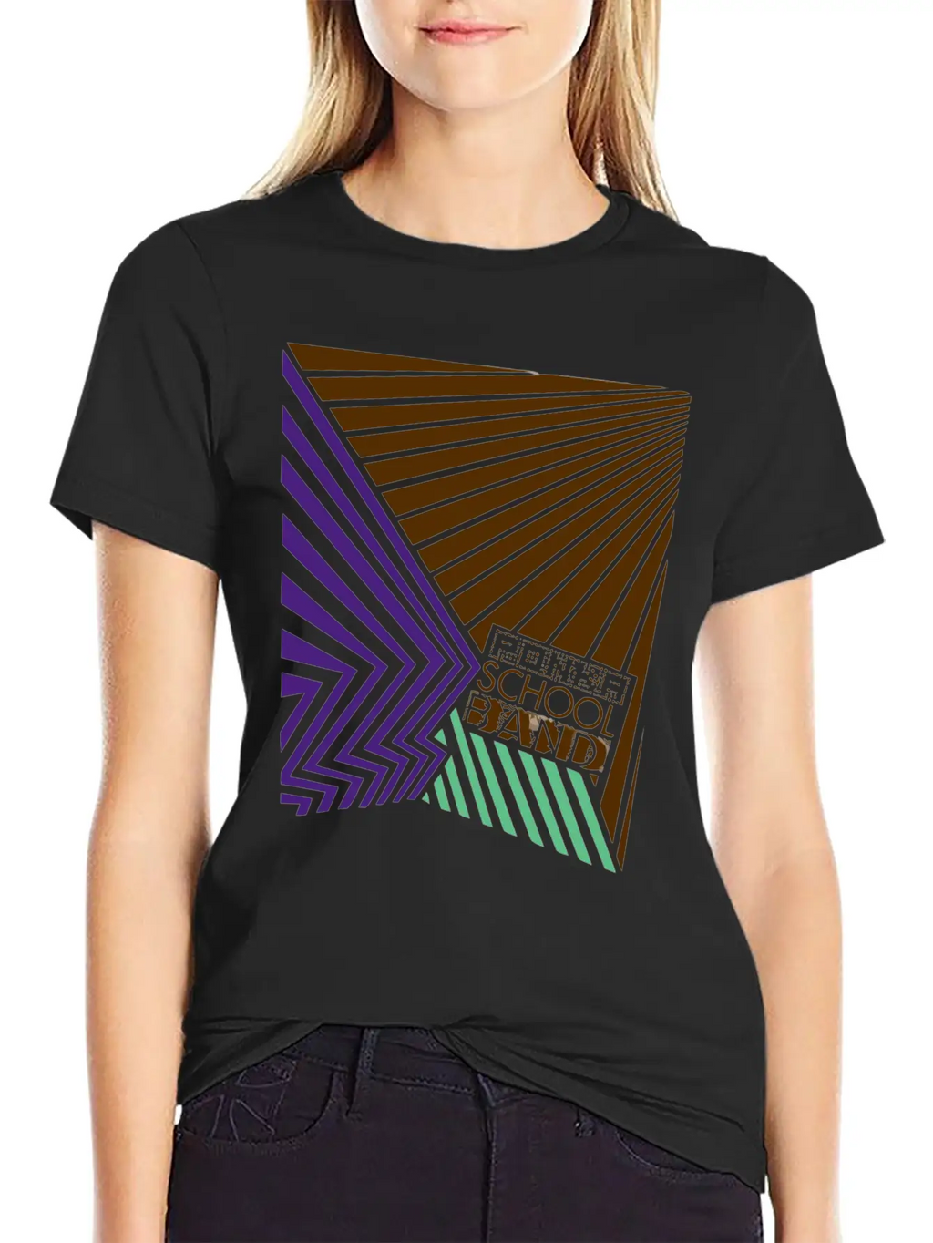 Ponka School Band Classic Fit Graphic Tee For Daily Comfort – Unisex Cotton Shirt