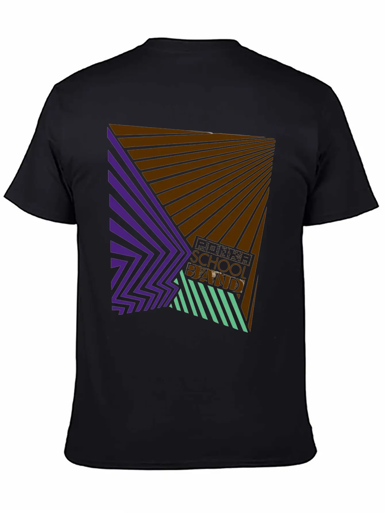 Ponka School Band Classic Fit Graphic Tee For Daily Comfort – Unisex Cotton Shirt