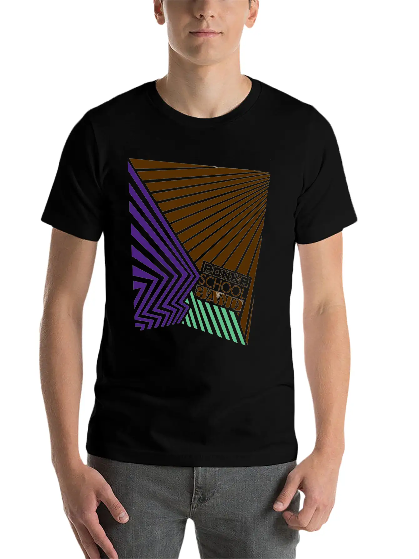Ponka School Band Classic Fit Graphic Tee For Daily Comfort – Unisex Cotton Shirt