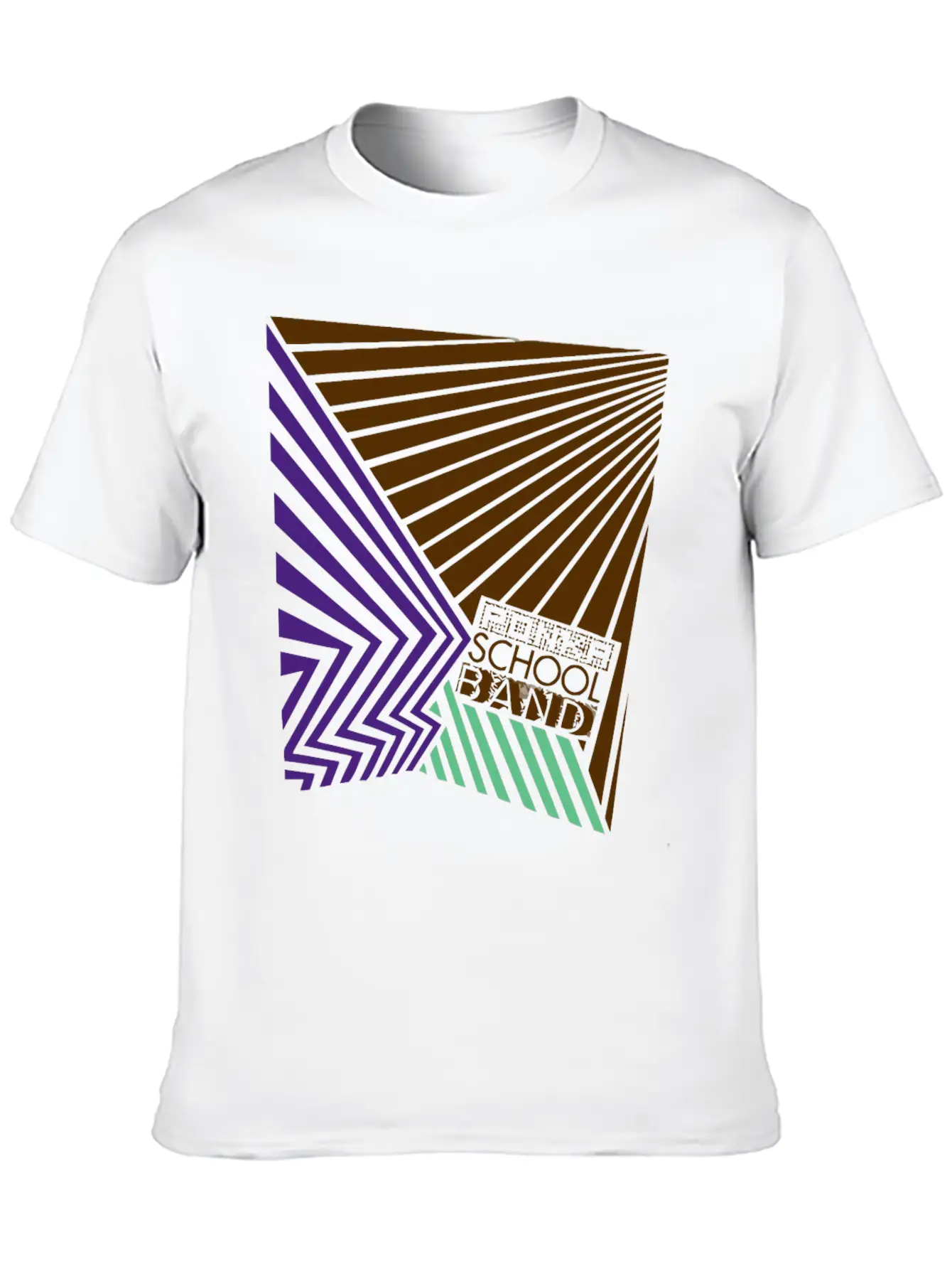 Ponka School Band Classic Fit Graphic Tee For Daily Comfort – Unisex Cotton Shirt