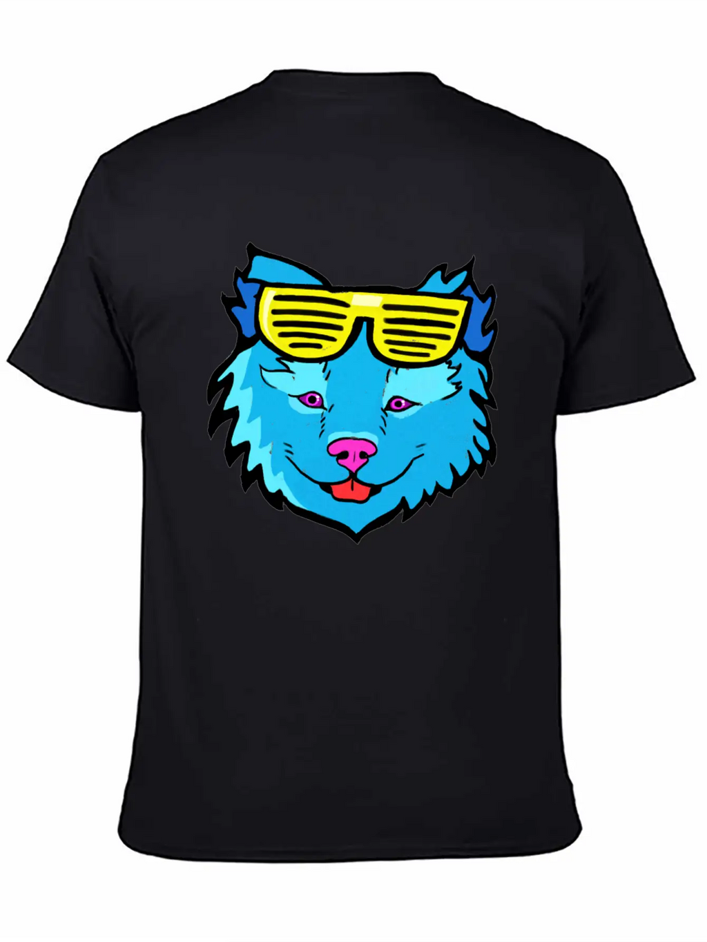 Pop Art Dog Casual Graphic T-Shirt – Simple And Comfortable Daily Wear