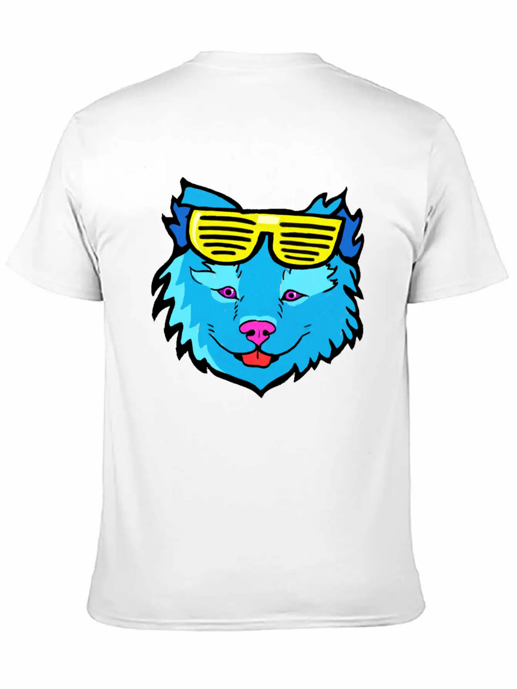 Pop Art Dog Casual Graphic T-Shirt – Simple And Comfortable Daily Wear