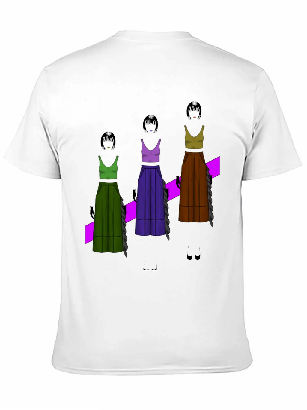 Pop-Art Fashion Classic Fit Graphic Tee For Daily Comfort – Unisex Cotton Shirt