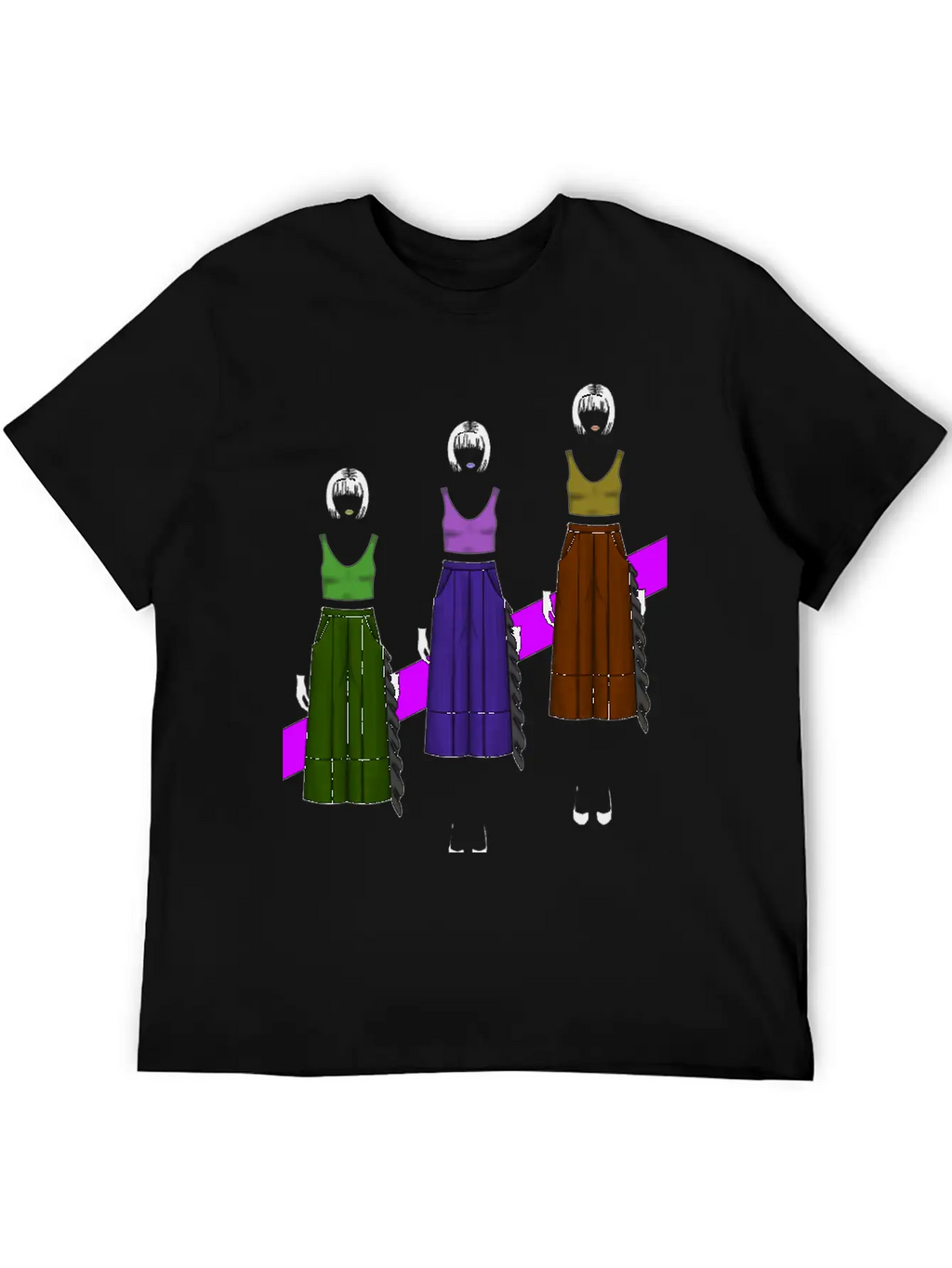 Pop-Art Fashion Classic Fit Graphic Tee For Daily Comfort – Unisex Cotton Shirt