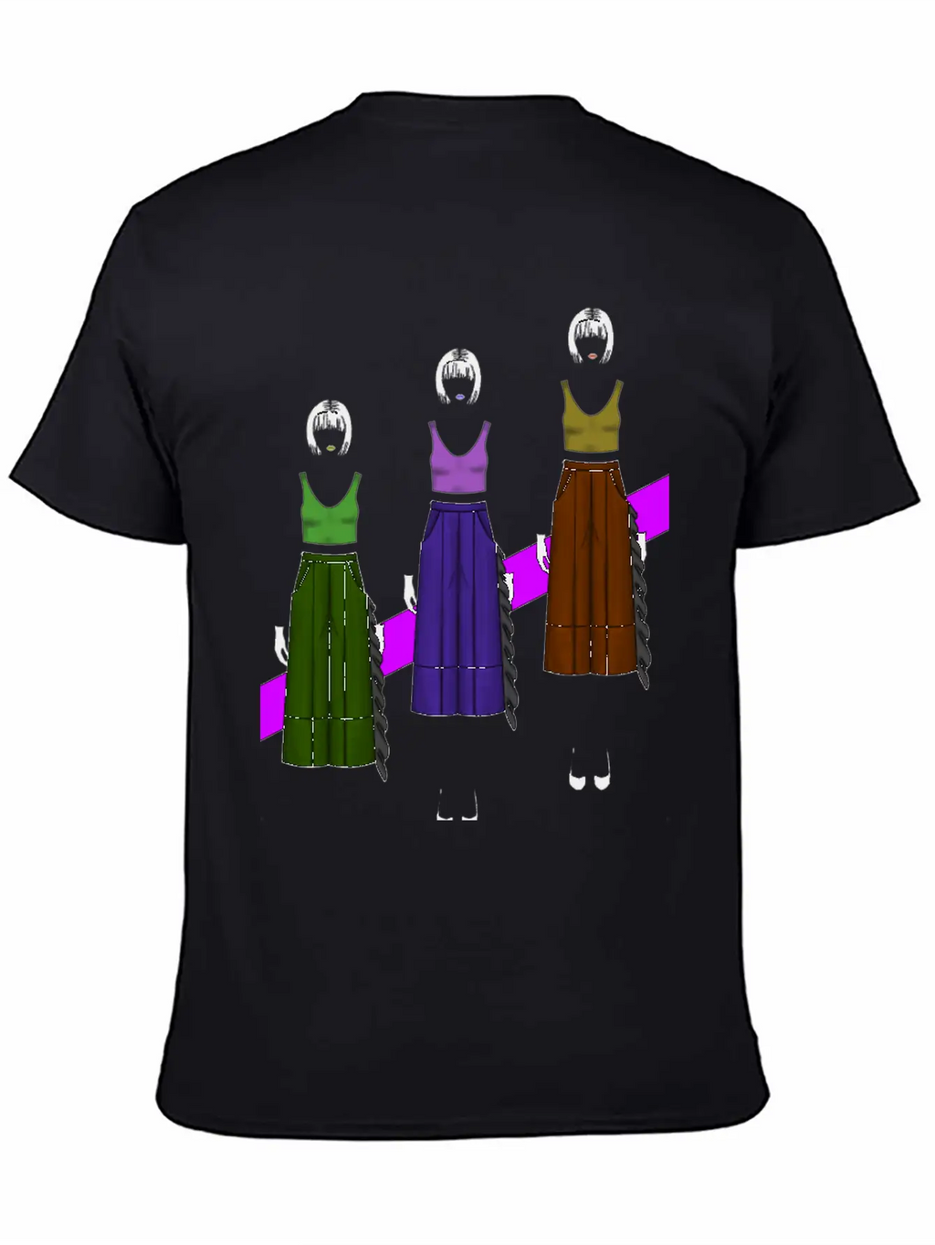 Pop-Art Fashion Classic Fit Graphic Tee For Daily Comfort – Unisex Cotton Shirt