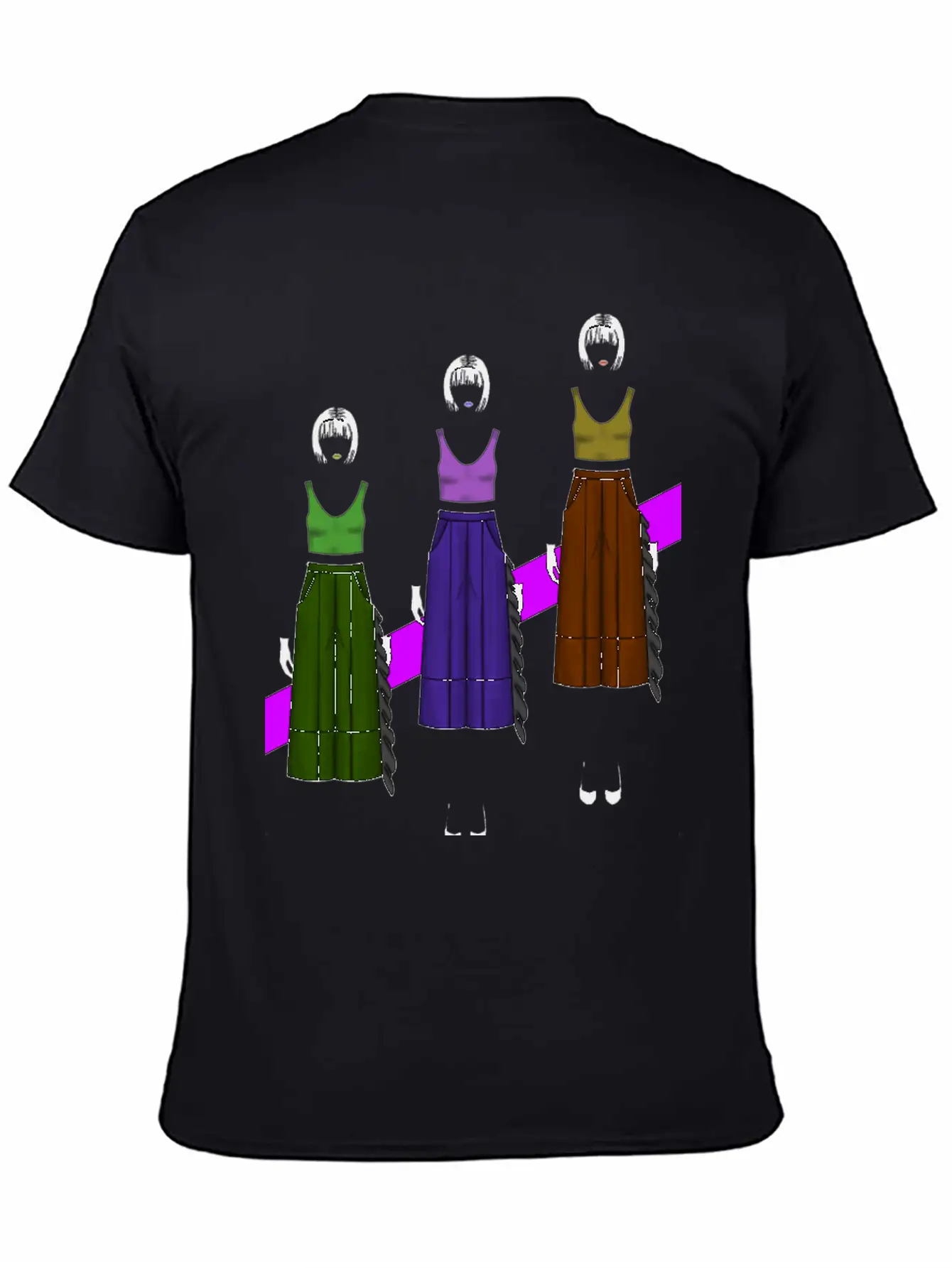 Pop-Art Fashion Classic Fit Graphic Tee For Daily Comfort – Unisex Cotton Shirt