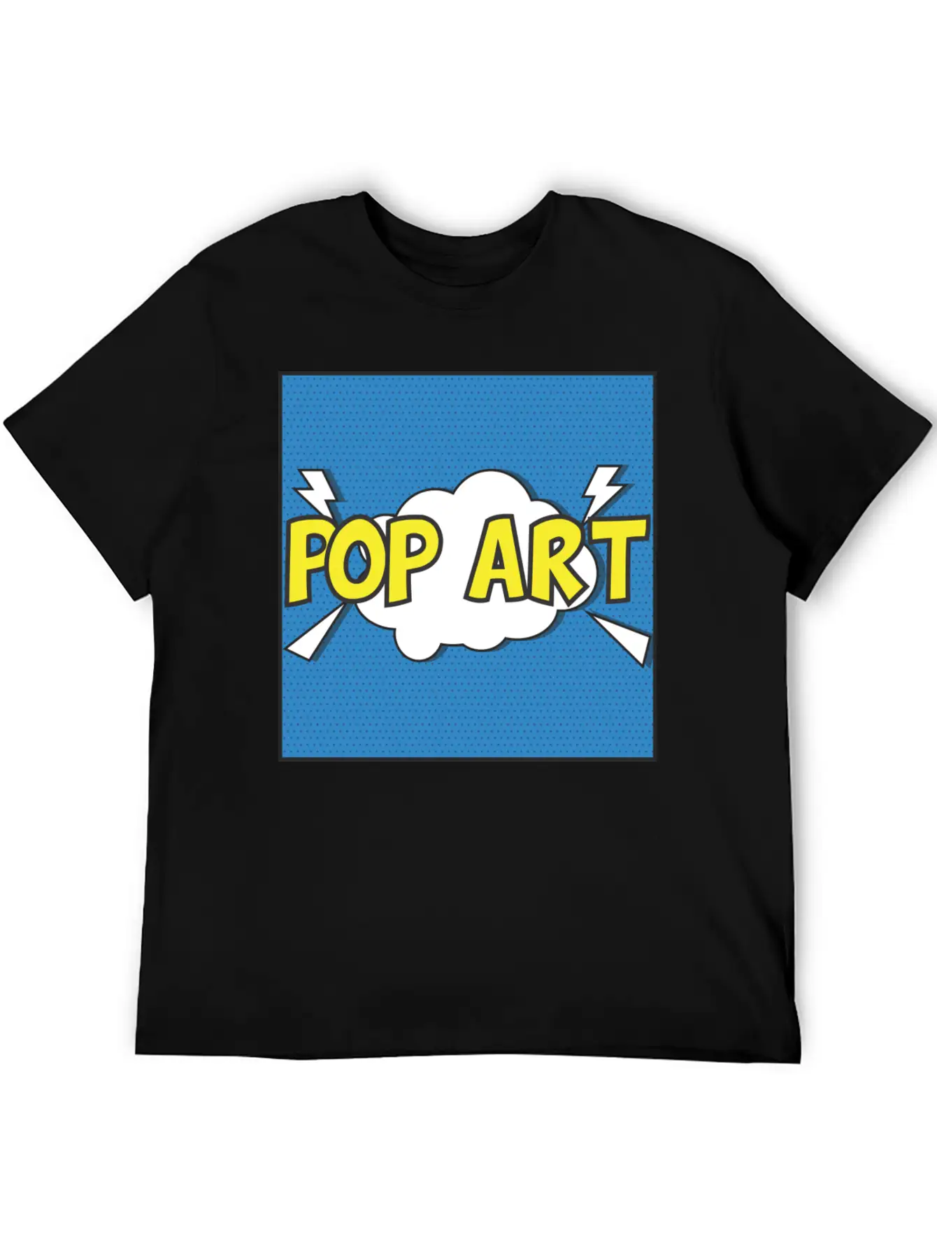 Pop Art Unisex Casual T-Shirt – Clean Design For Daily Comfort