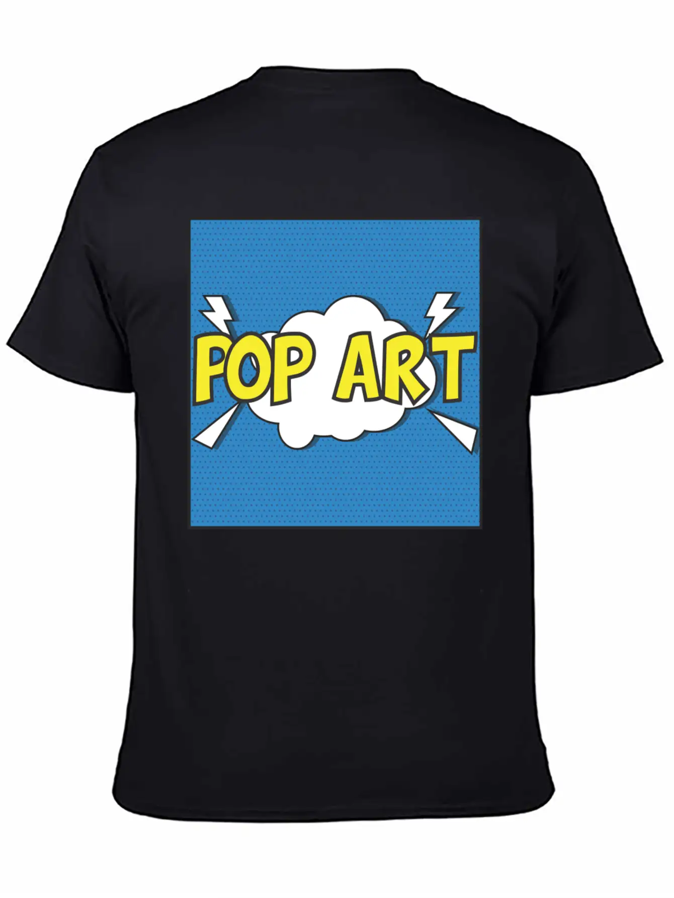 Pop Art Unisex Casual T-Shirt – Clean Design For Daily Comfort
