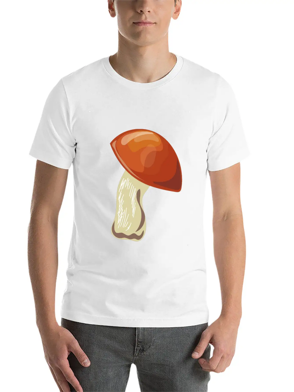 Porcini Mushrooms Pick Mushroom Picker Mushroom Essential Cotton Tee For Daily Outfits – Unisex Style