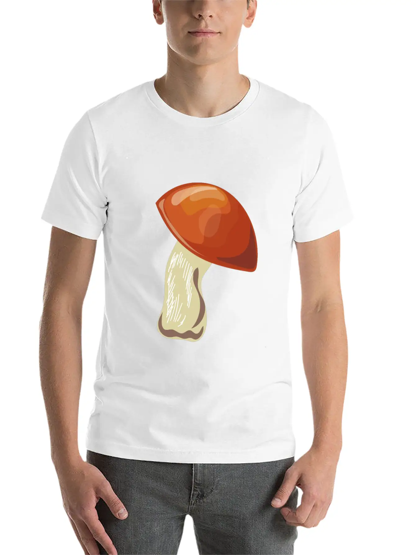 Porcini Mushrooms Pick Mushroom Picker Mushroom Essential Cotton Tee For Daily Outfits – Unisex Style