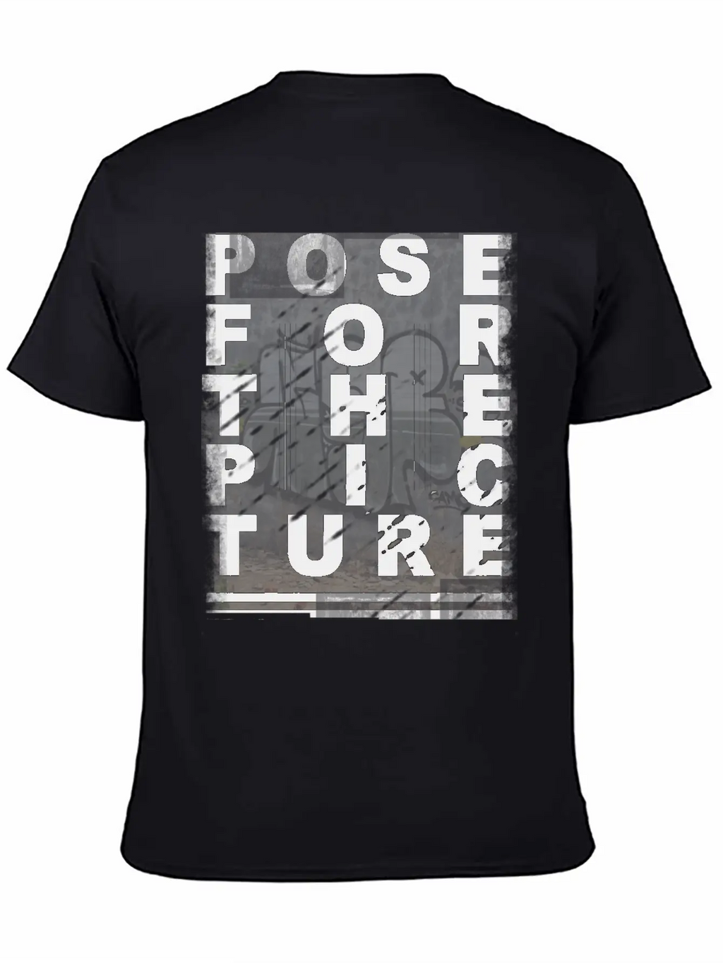 Pose ForThe Picture Stylish Everyday T-Shirt – Unisex Basic Cotton Tee