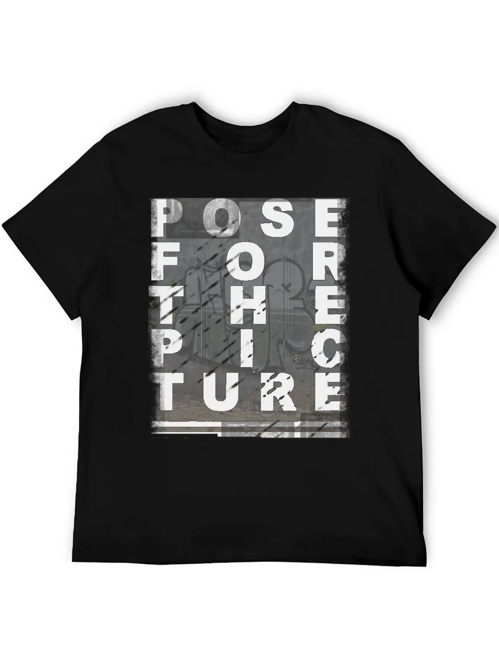 Pose ForThe Picture Stylish Everyday T-Shirt – Unisex Basic Cotton Tee