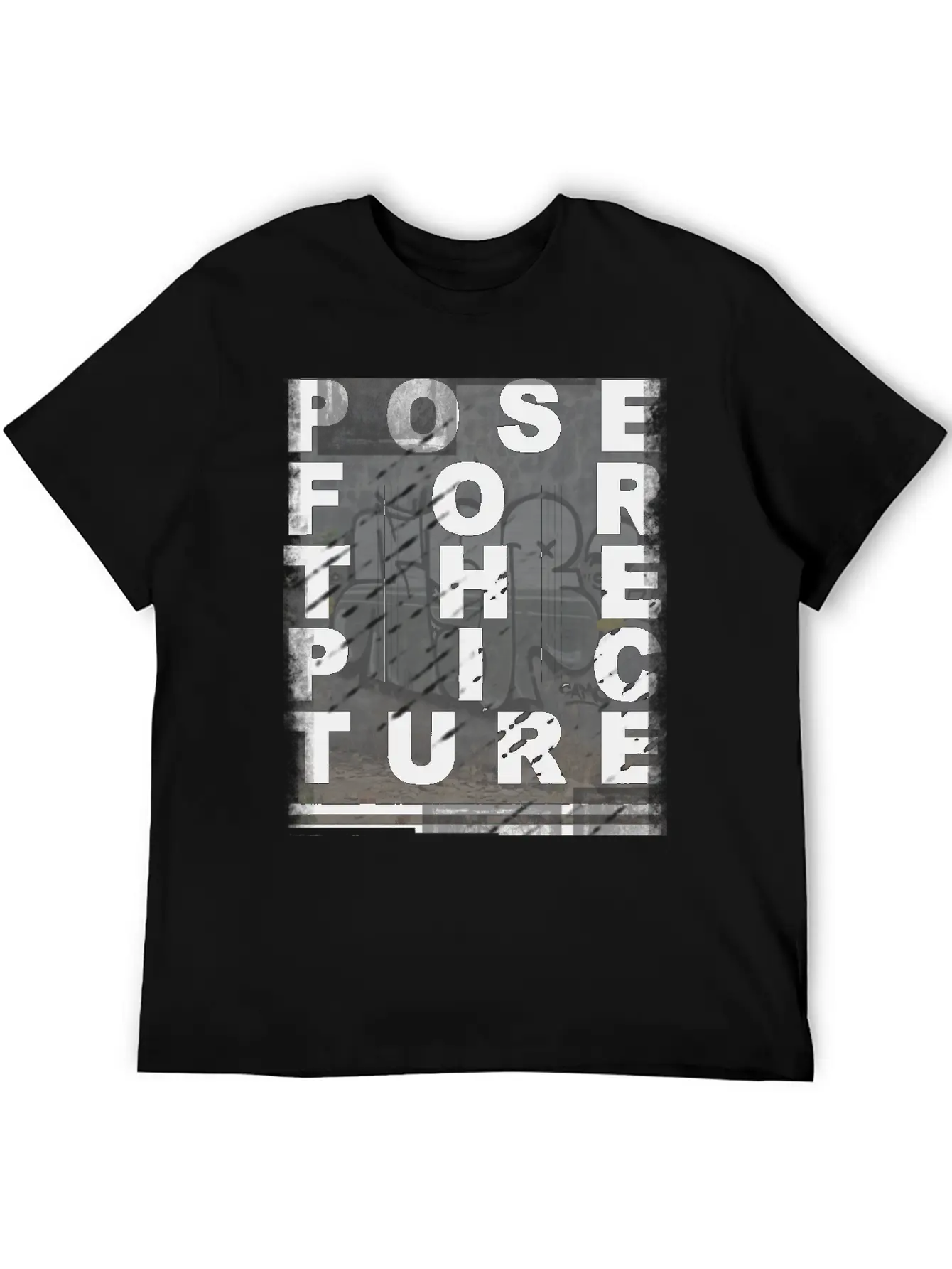Pose ForThe Picture Stylish Everyday T-Shirt – Unisex Basic Cotton Tee