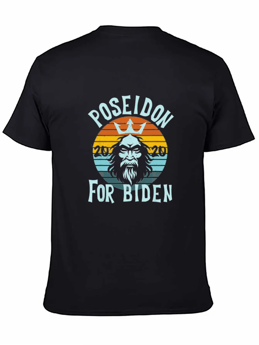 Poseidon For Biden Breathable Soft Cotton T-Shirt – Timeless Casual Look