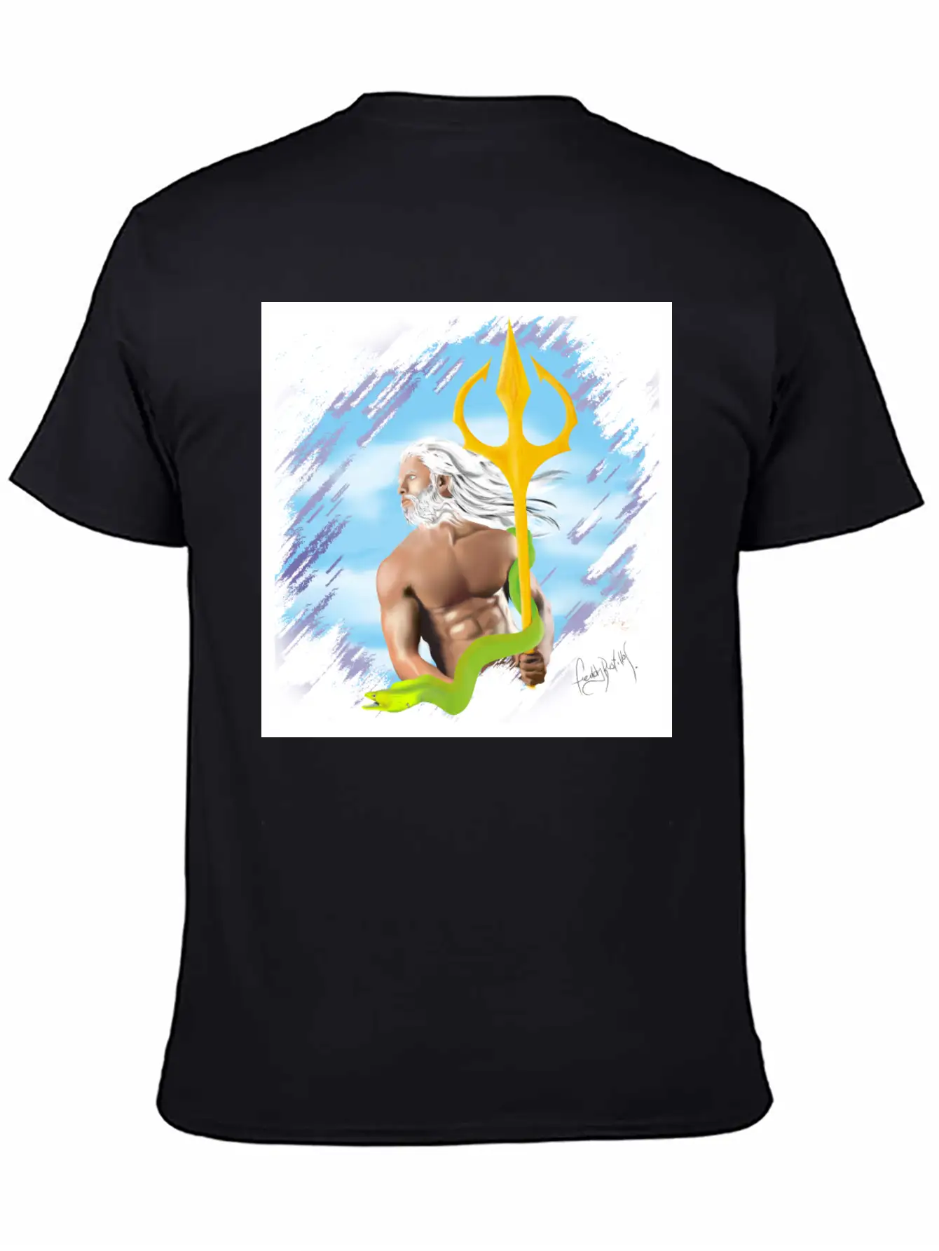 Poseidon Stylish Everyday T-Shirt – Unisex Basic Cotton Tee