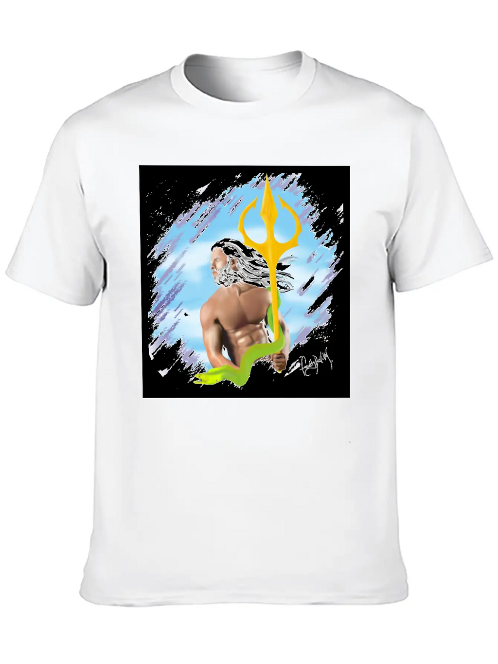 Poseidon Stylish Everyday T-Shirt – Unisex Basic Cotton Tee