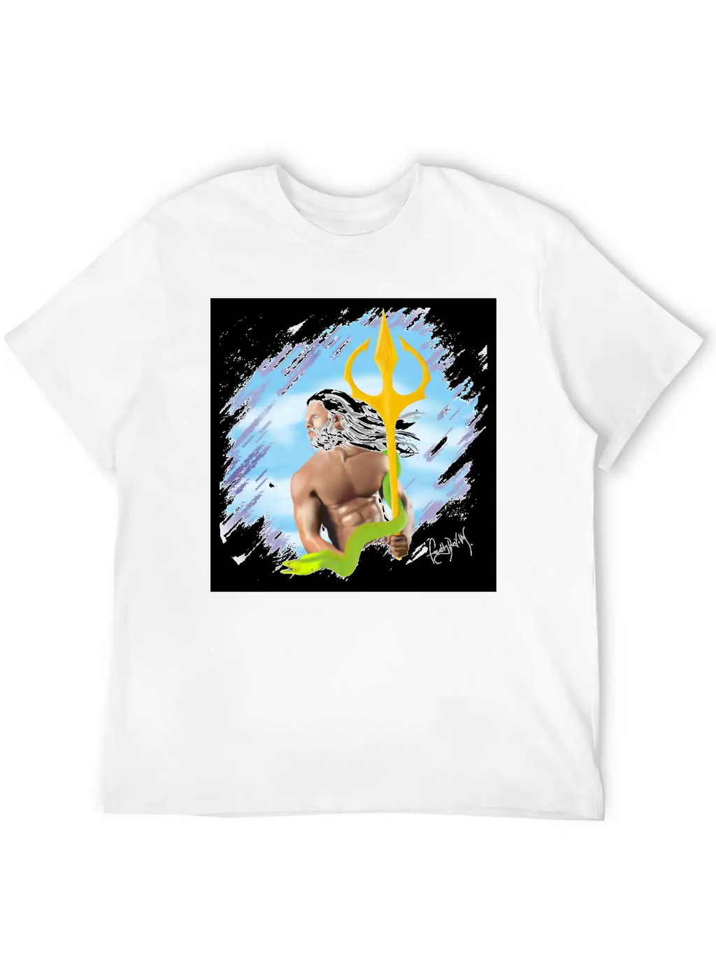 Poseidon Stylish Everyday T-Shirt – Unisex Basic Cotton Tee