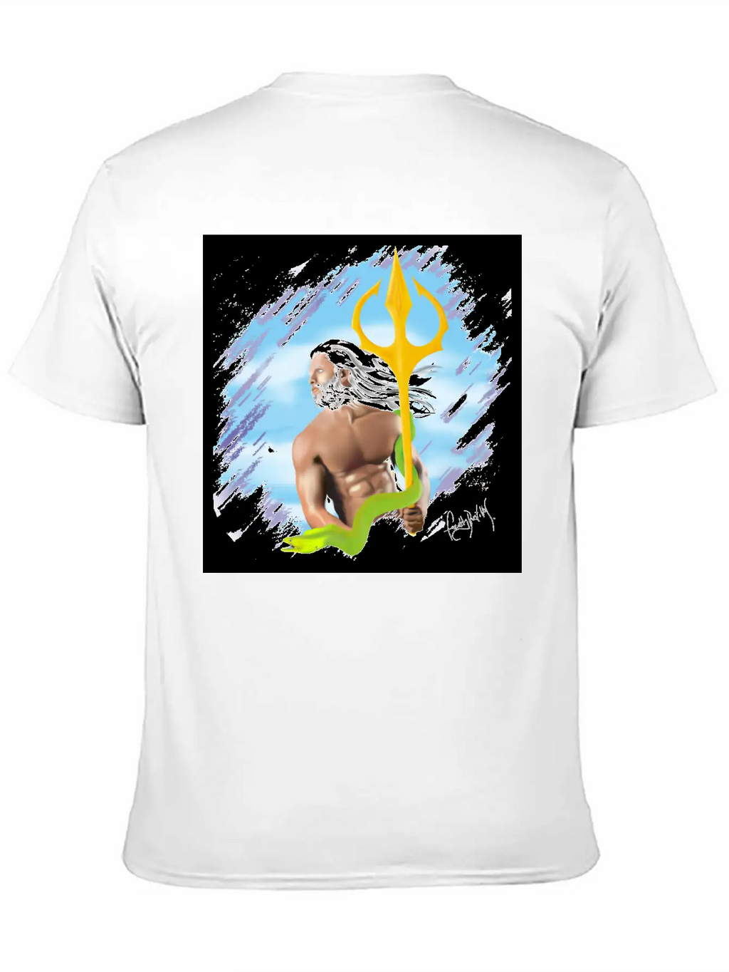 Poseidon Stylish Everyday T-Shirt – Unisex Basic Cotton Tee