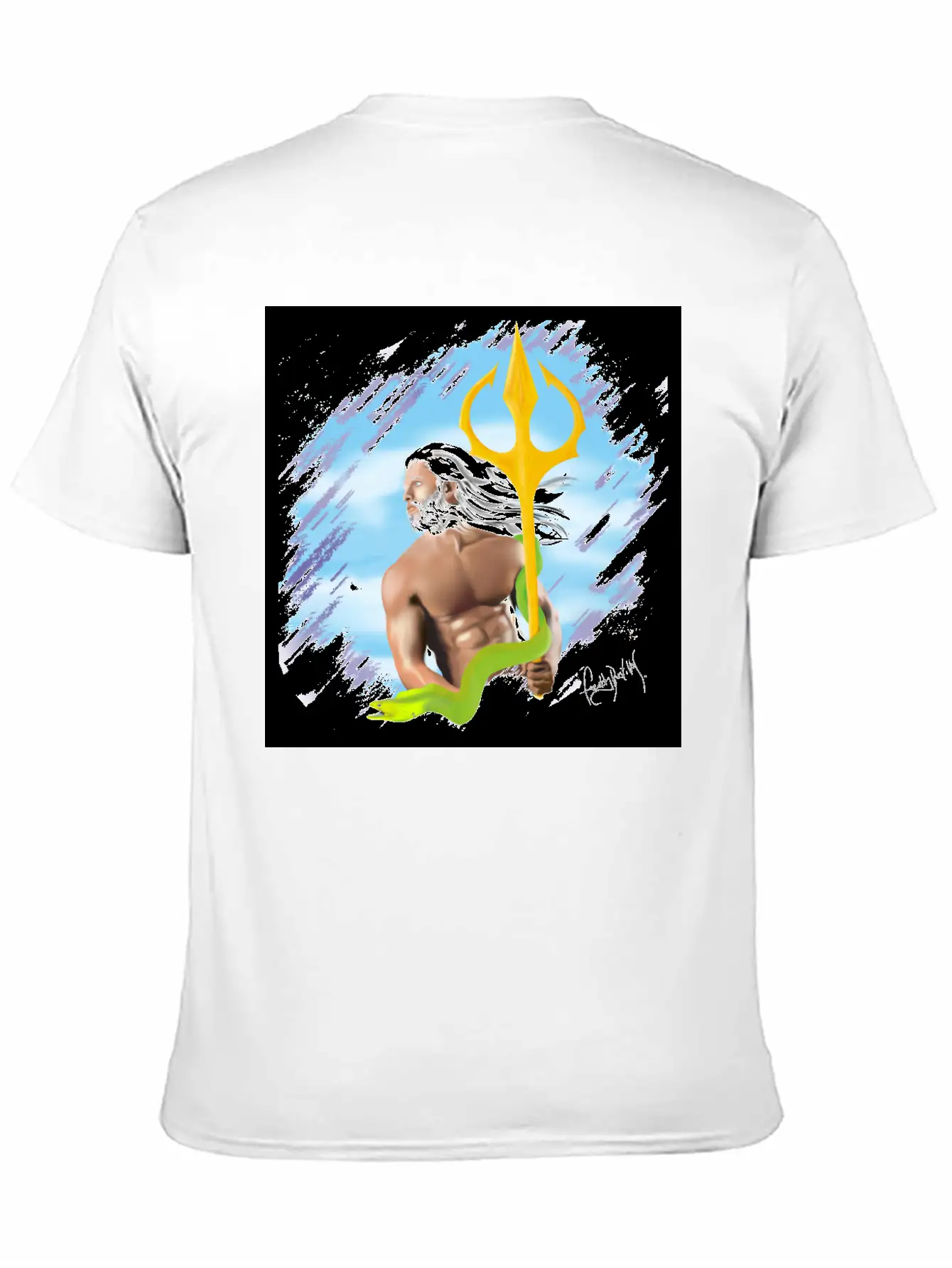 Poseidon Stylish Everyday T-Shirt – Unisex Basic Cotton Tee