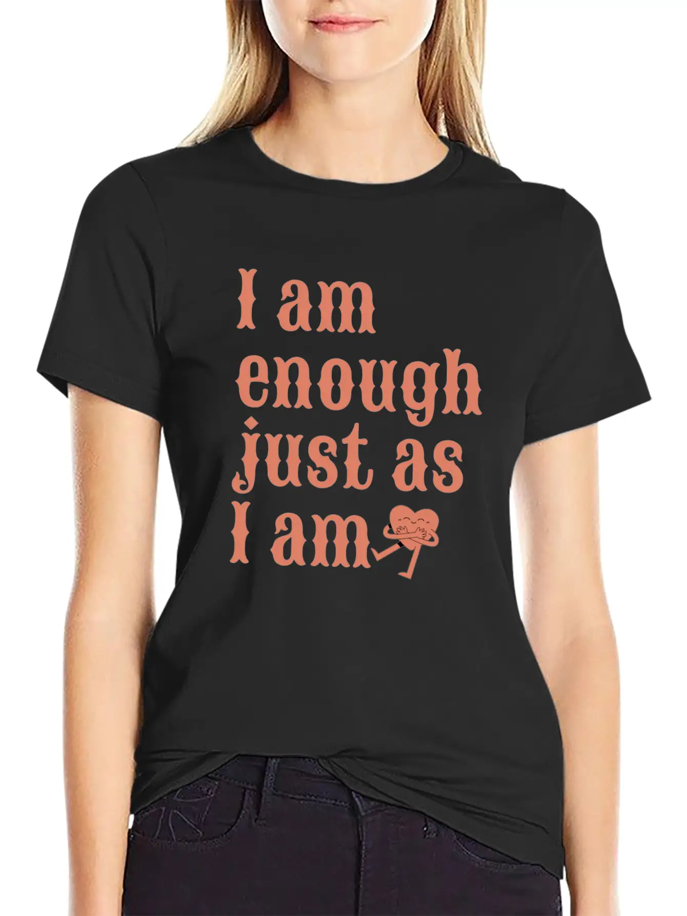 Positive Affirmation Self Love Classic Fit Graphic Tee For Daily Comfort – Unisex Cotton Shirt