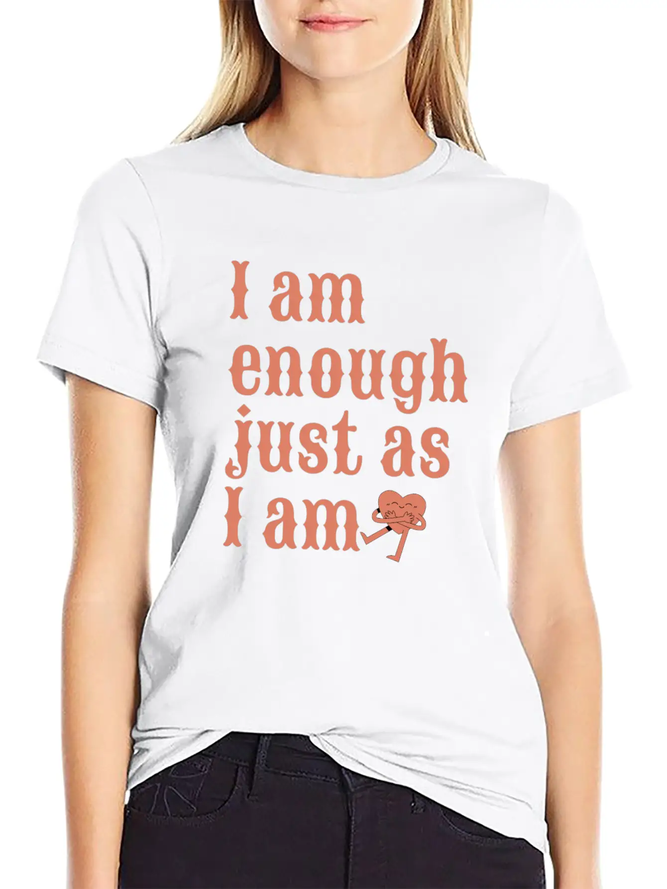 Positive Affirmation Self Love Classic Fit Graphic Tee For Daily Comfort – Unisex Cotton Shirt