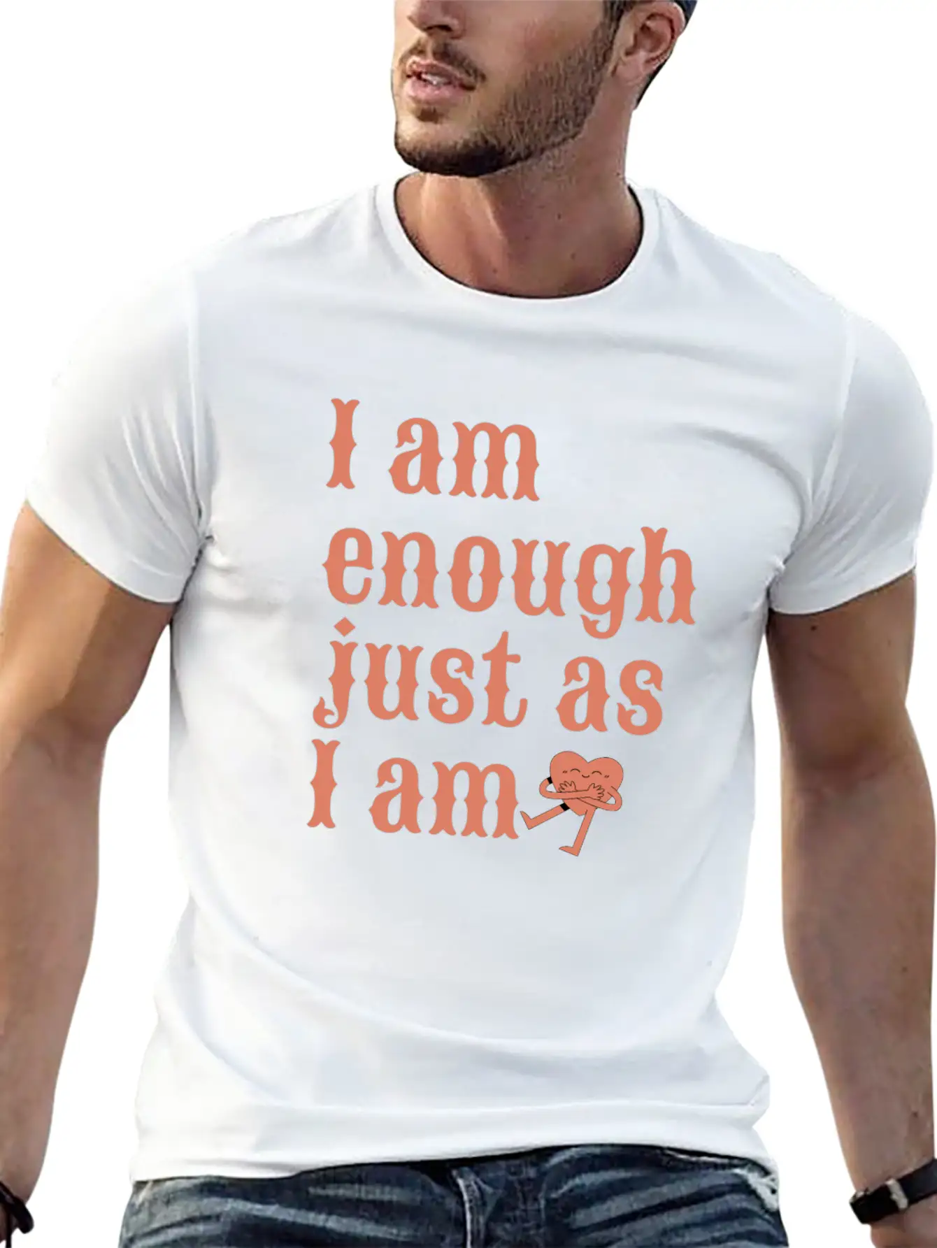 Positive Affirmation Self Love Classic Fit Graphic Tee For Daily Comfort – Unisex Cotton Shirt