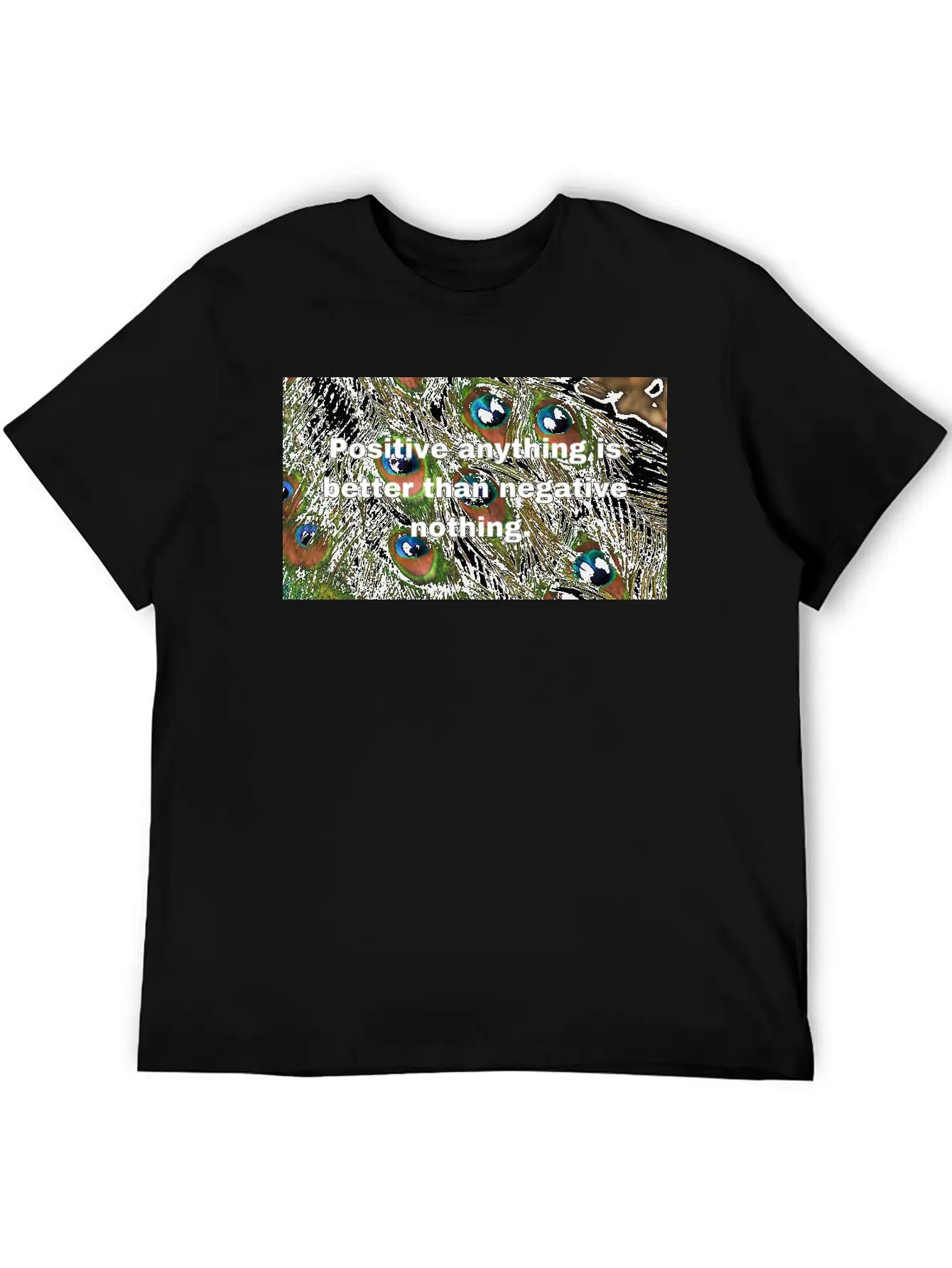 Positive Attitude Unisex Casual T-Shirt – Clean Design For Daily Comfort